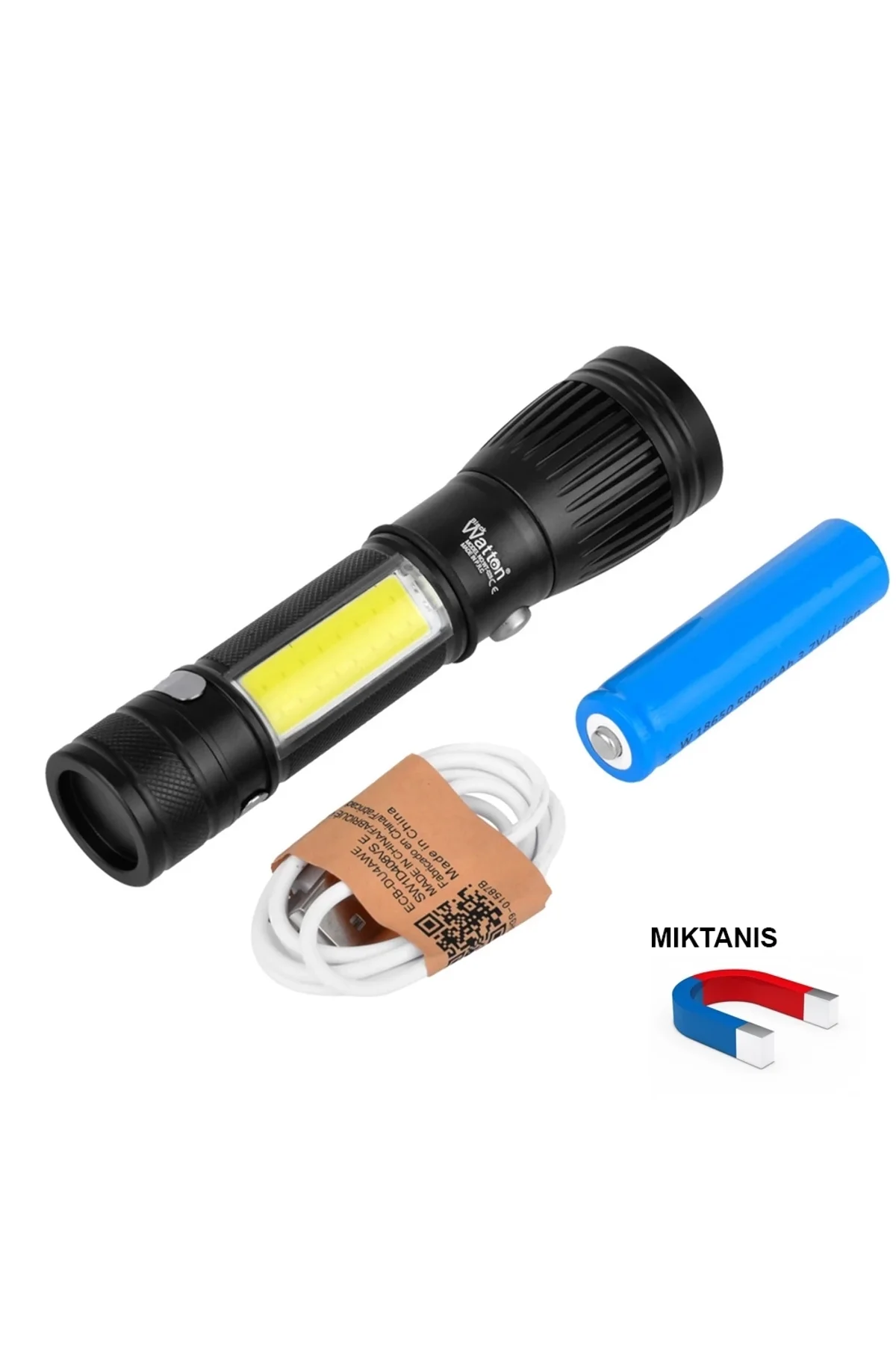 Uzun Menzilli El Feneri Mıknatıslı Wt-602
