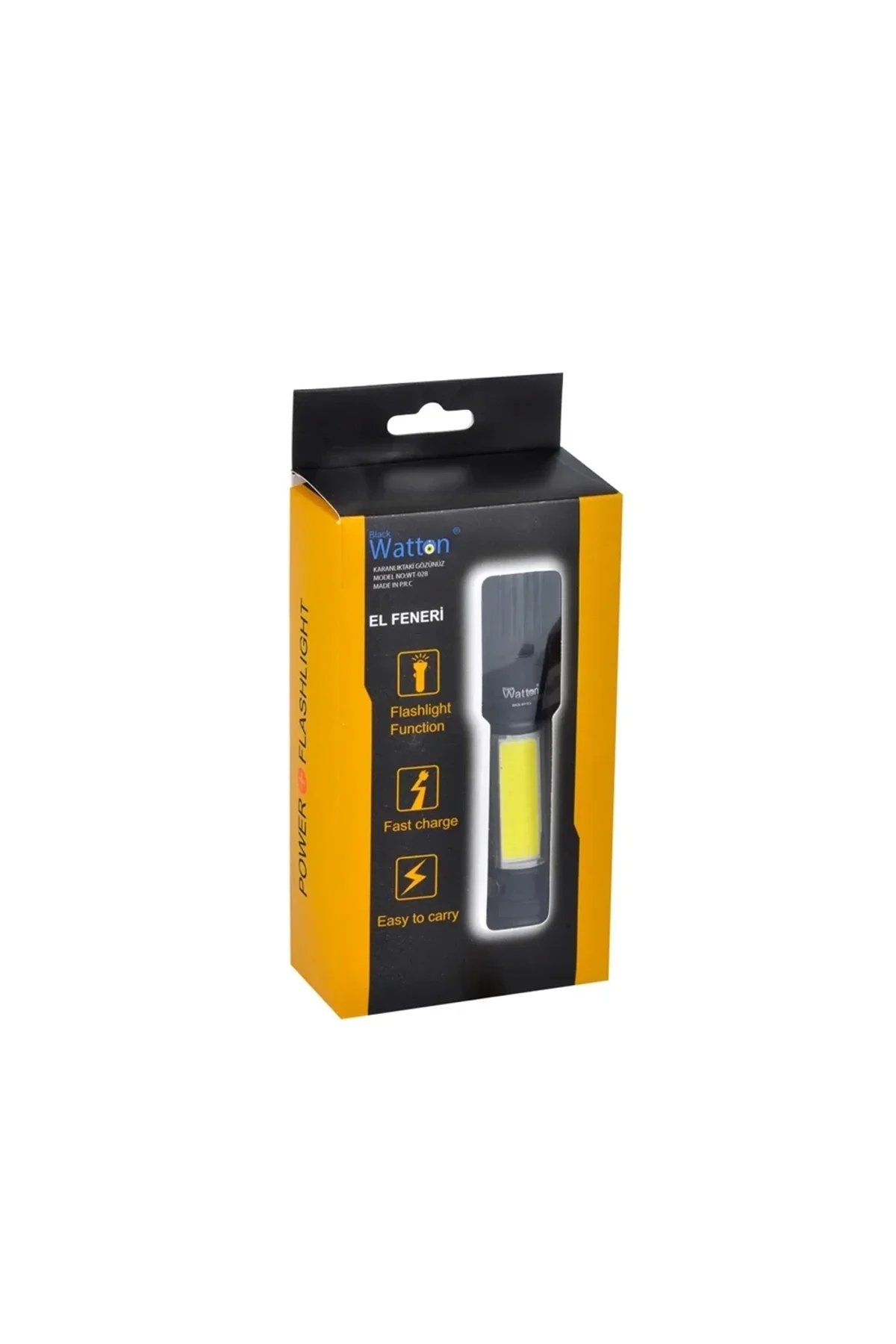 Uzun Menzilli El Feneri Mıknatıslı Wt-602 - Just Cheap Store Görsel 4