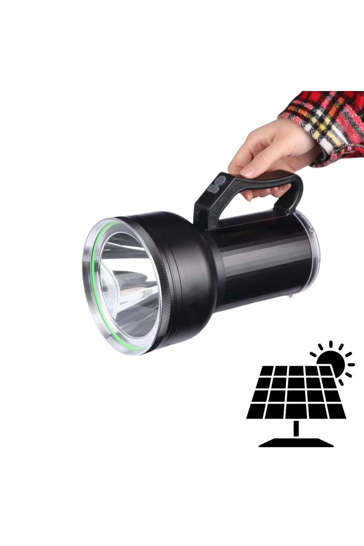 Gt Led Taşınabilir Güneş Solar Ledli Fener Wt-415 - Just Cheap Store Görsel 2
