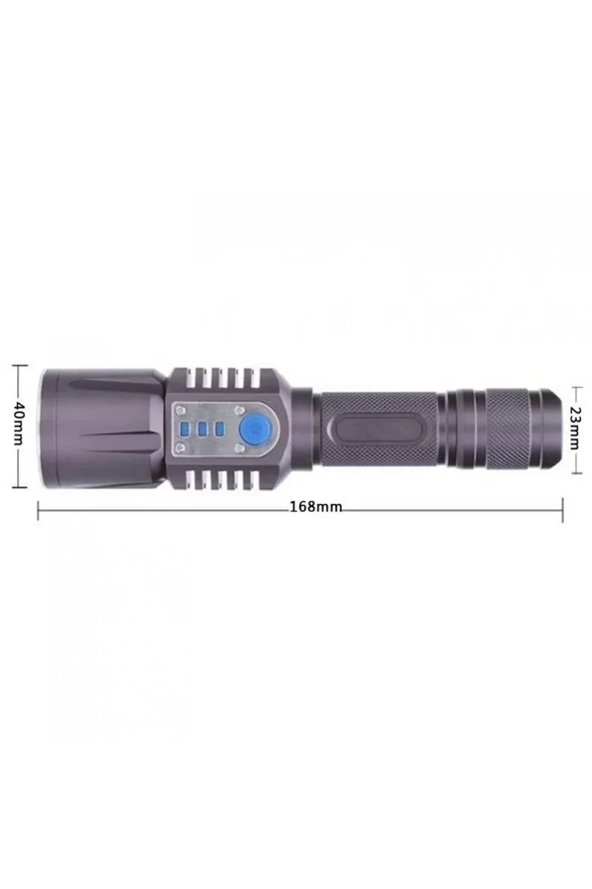 Baretta Brs18 Oto Şarjlı T6 Led 3000 Lümen El Feneri - Just Cheap Store Görsel 3