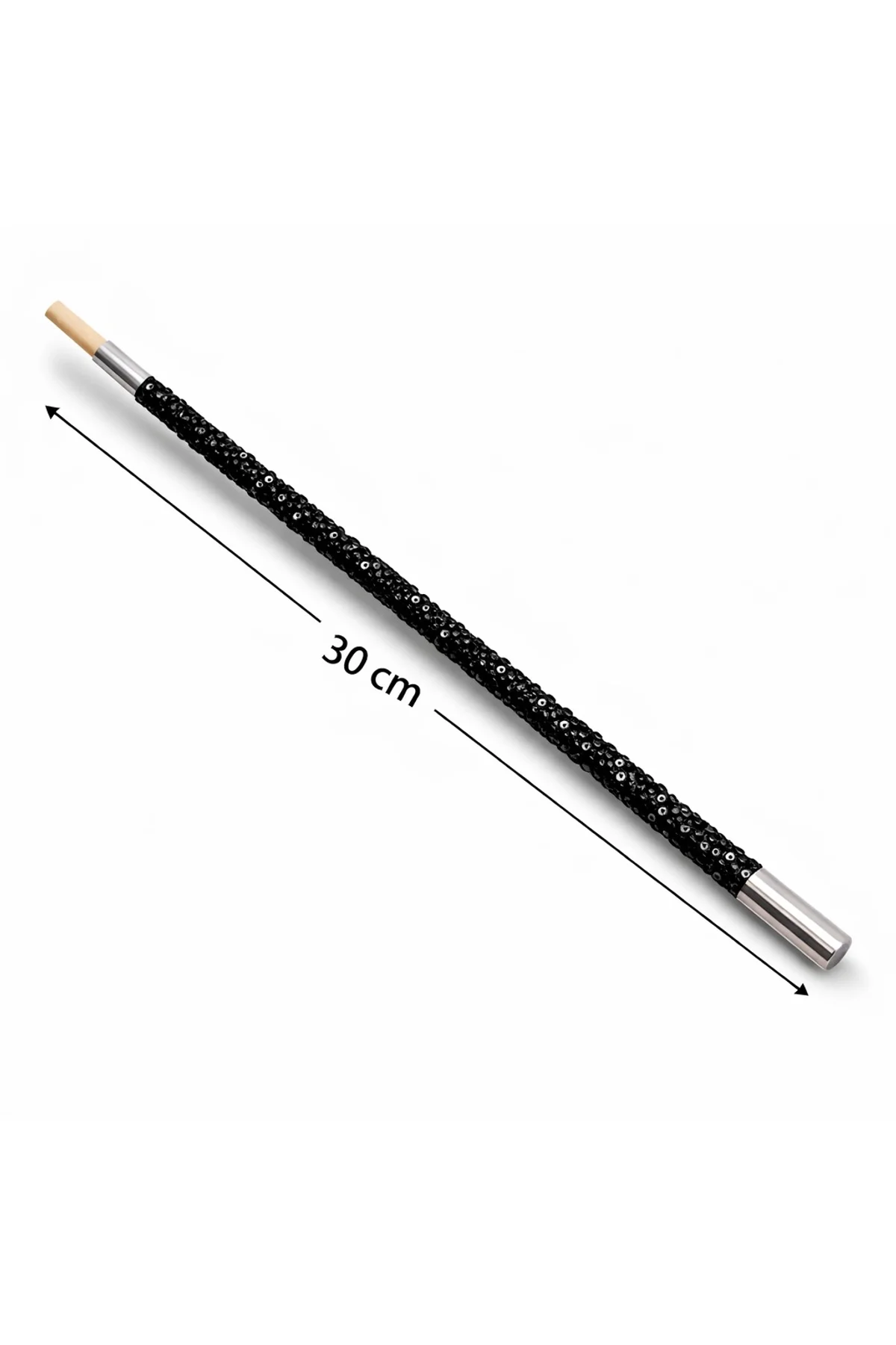 30 cm Siyah Payetli Sigara Tutacağı – 1920’ler Gatsby Parti Aksesuarı (4741) - Just Cheap Store Görsel 2
