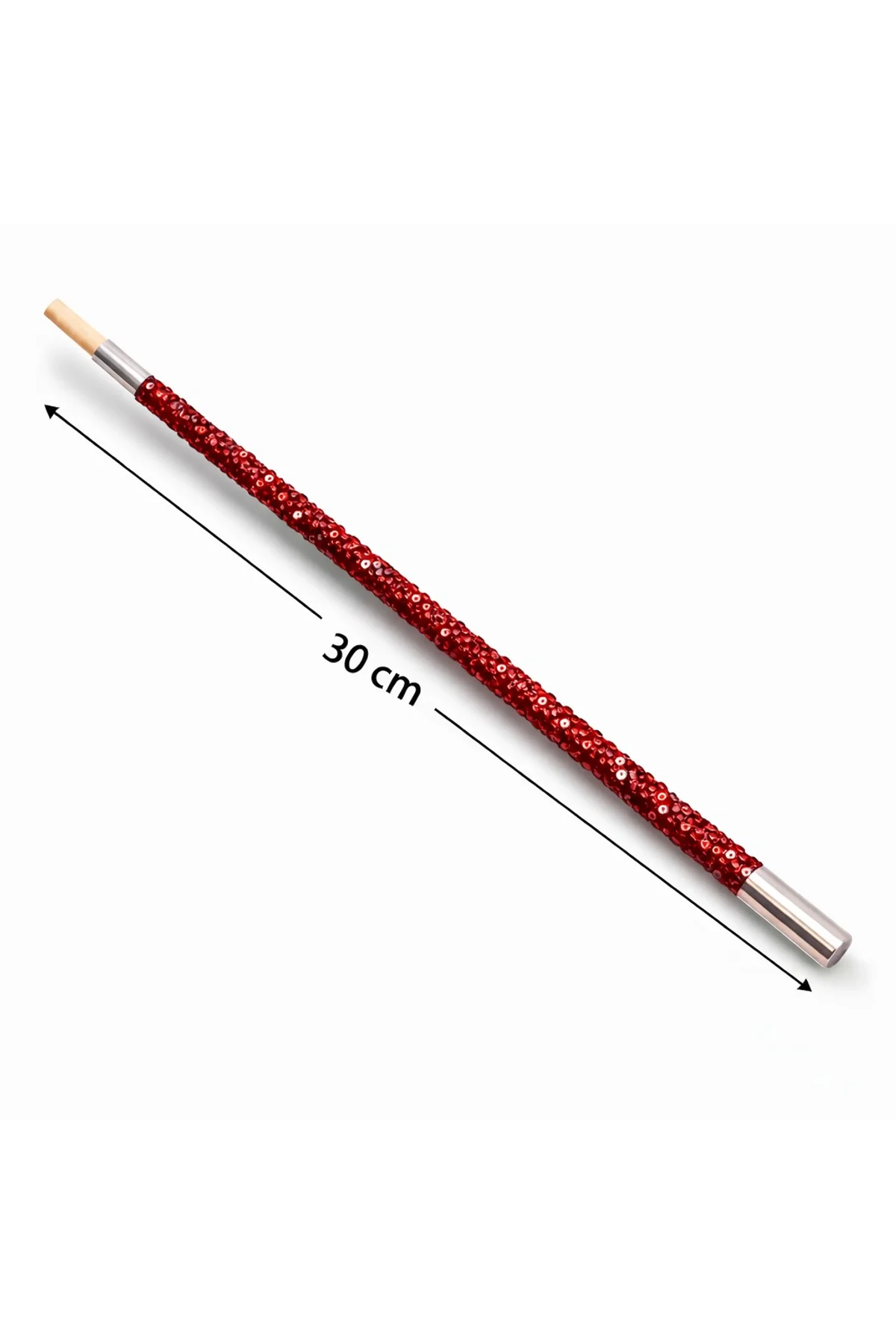 30 cm Kırmızı Payetli Sigara Tutacağı – 1920’ler Gatsby Parti Aksesuarı (4741) - Just Cheap Store Görsel 2