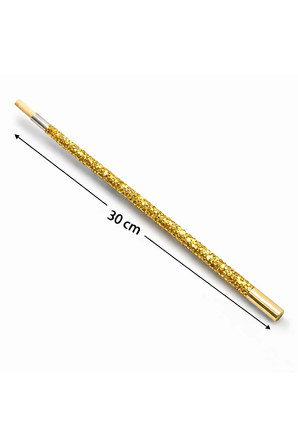 30 cm Altın Gold Payetli Sigara Tutacağı – 1920’ler Gatsby Parti Aksesuarı (4741) - Just Cheap Store Görsel 2