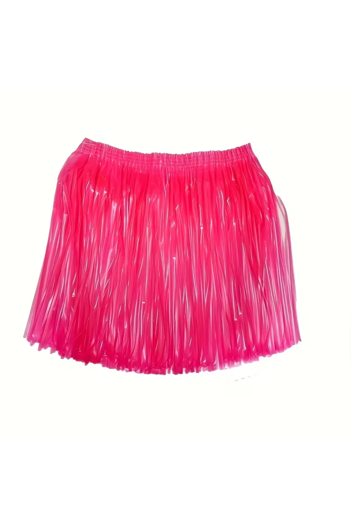 Neon Pembe Hawaii Parti Eteği 40 cm (4741) - Just Cheap Store Görsel 2