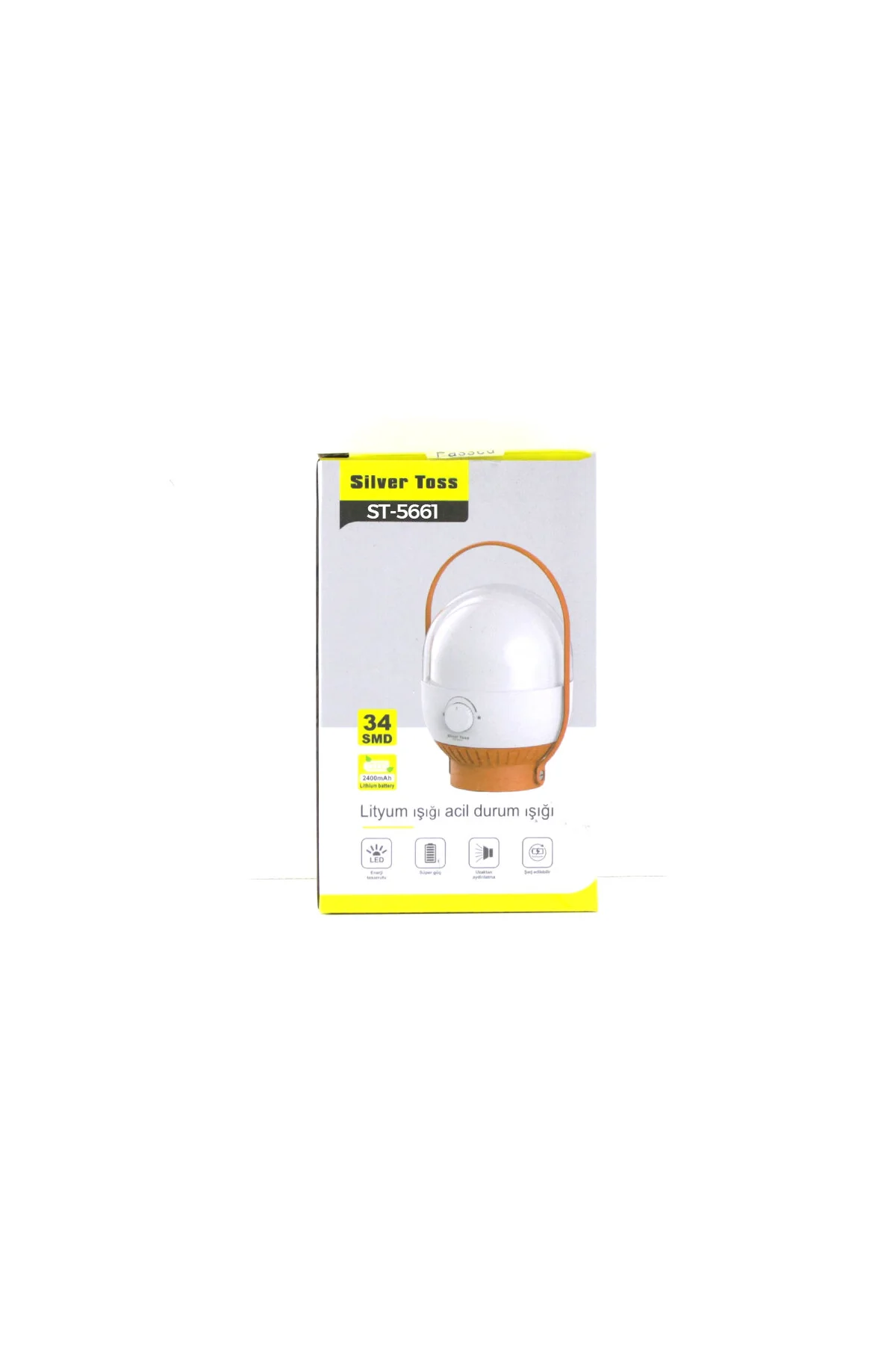 34 LED KAMP LAMBASI - FENER USB ŞARJLI AYARLANABİLİR IŞIK 4.8W - 2400mAh ST-5661 (4741) - Just Cheap Store Görsel 3