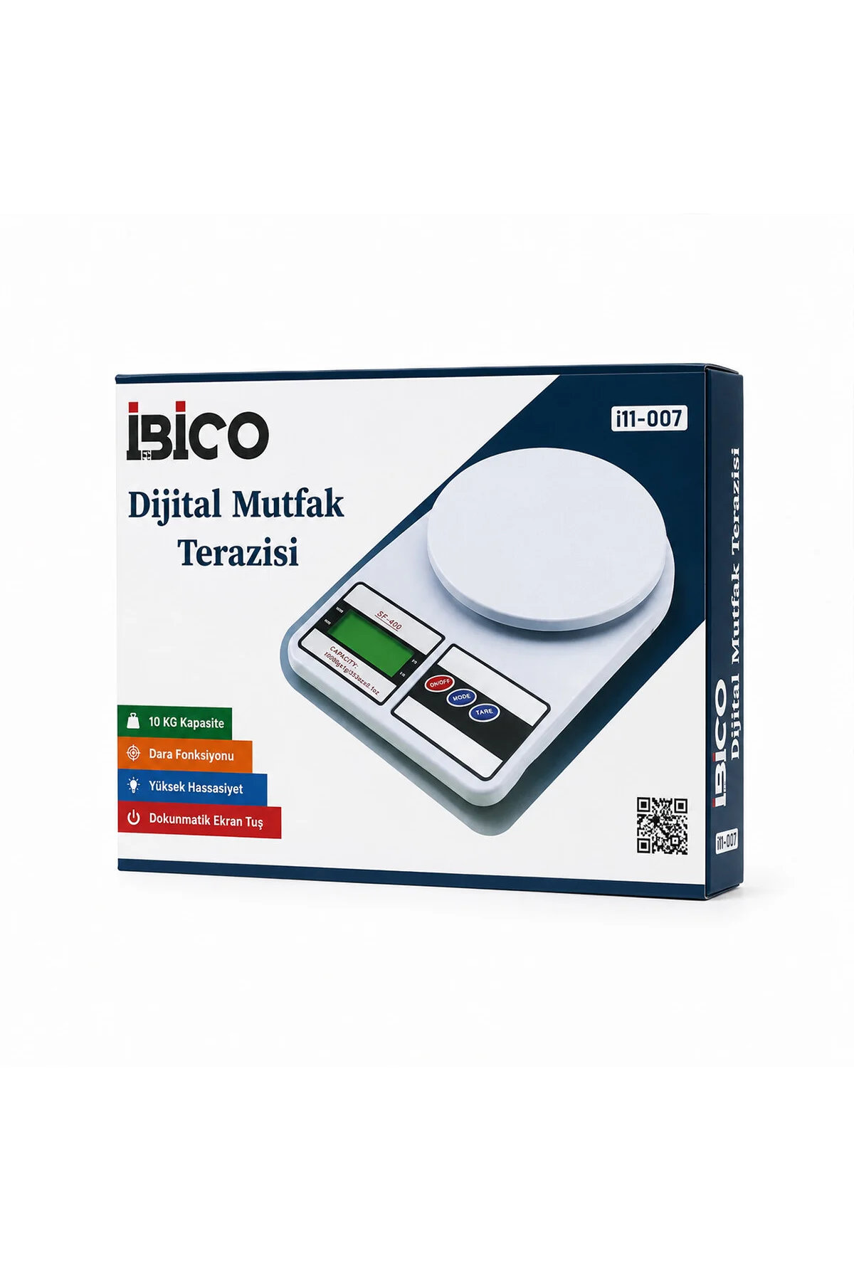 DİJİTAL - PİLLİ MUTFAK TERAZİSİ TARTI 10KG / 1GR (4741) - Just Cheap Store Görsel 3