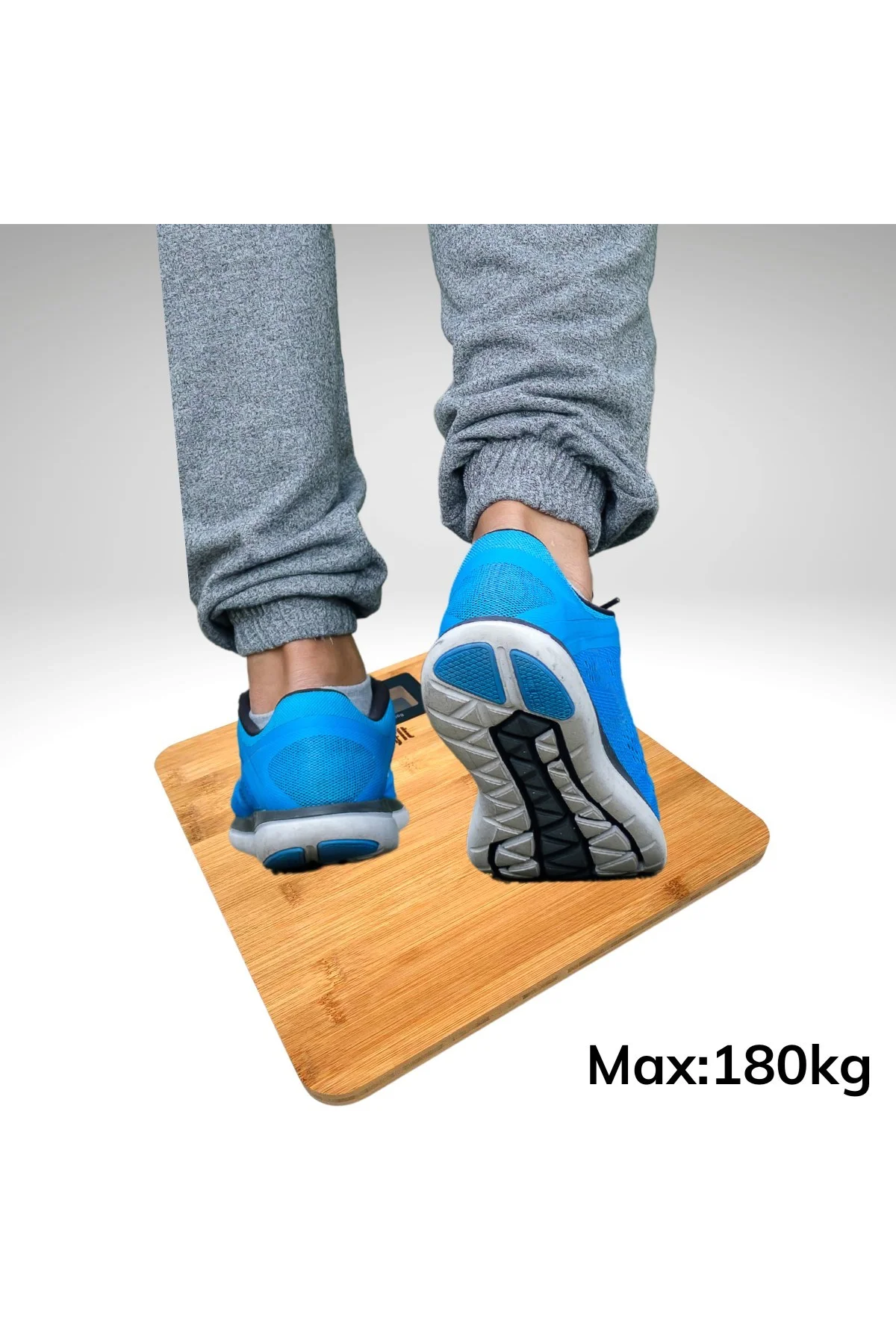 Techfit Bambu Banyo Baskülü Yüksek Hassasiyetli Darbelere Dijital Dayanıklı Terazi Tf 1065 Max 180kg - Just Cheap Store Görsel 3