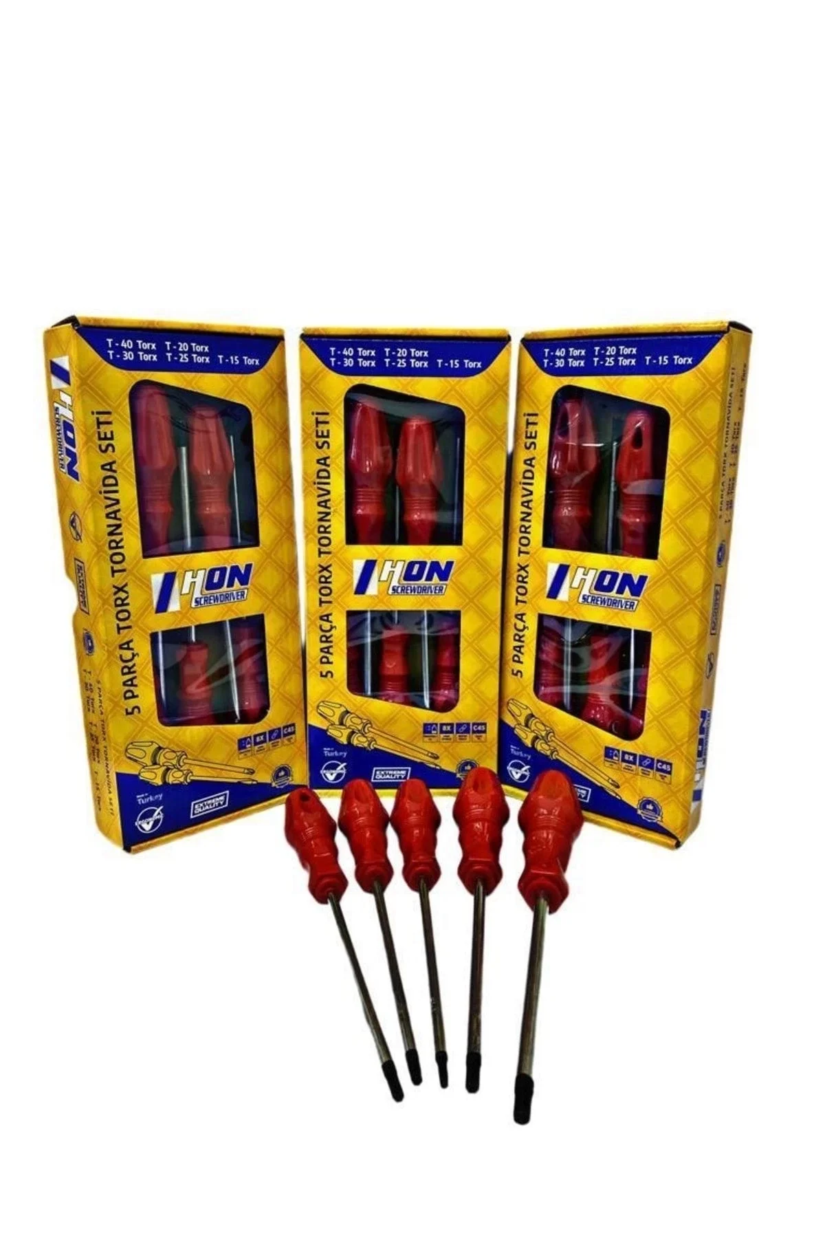 Hon 5 Parça Torx Tornavida Seti - Just Cheap Store Görsel 4