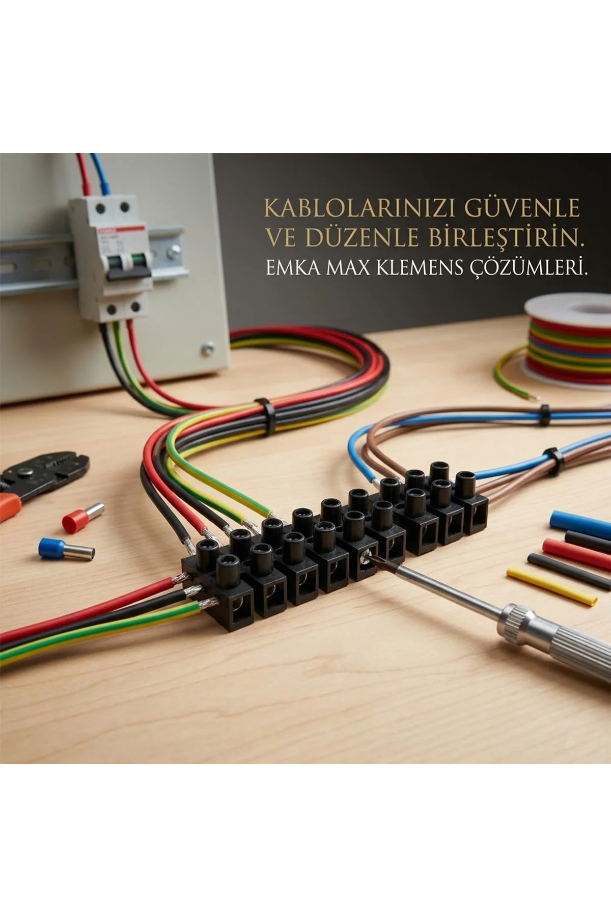 50 ADET SİYAH PLASTİK SIRA KLEMENS (4741) - Just Cheap Store Görsel 2