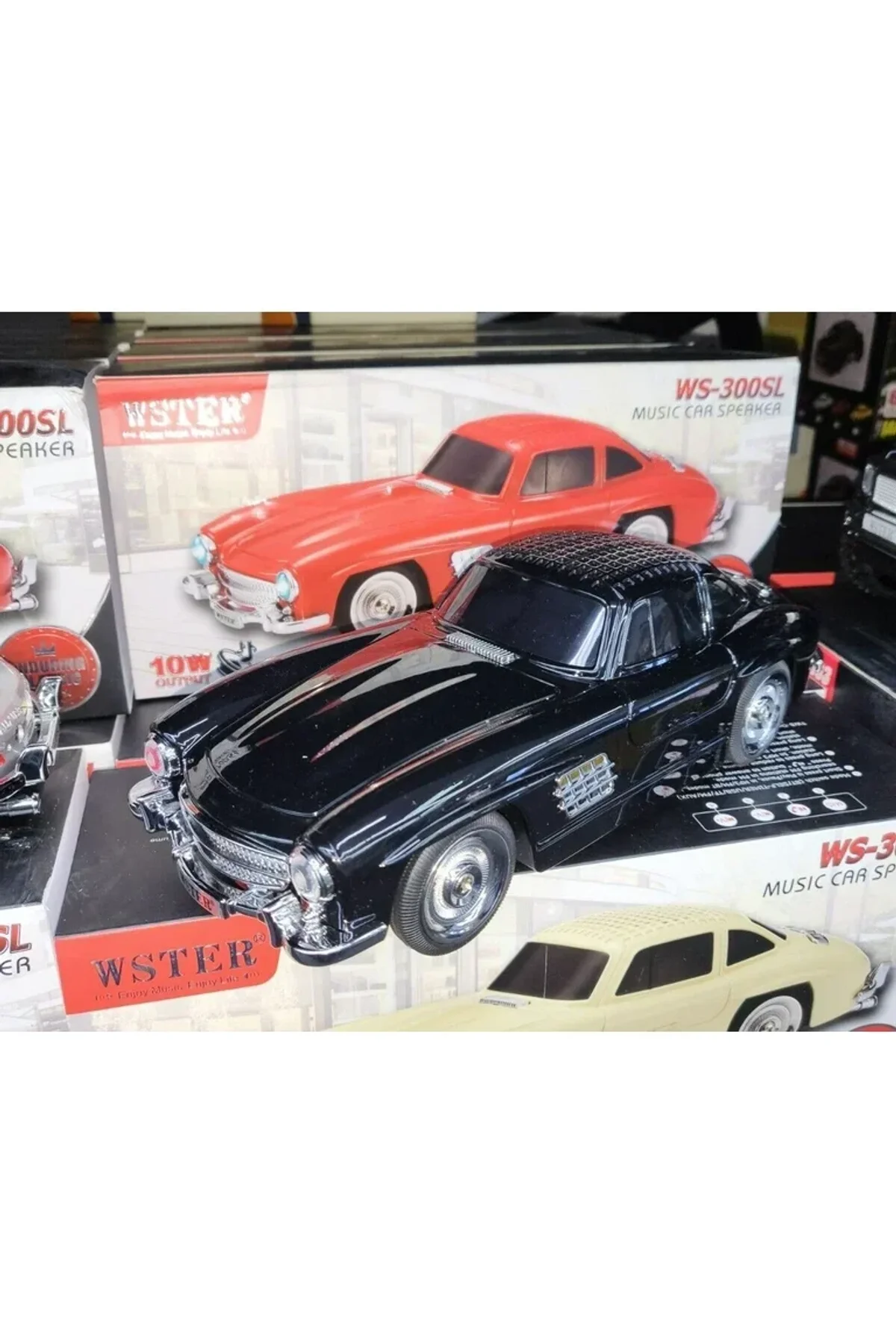 WS-300SL Klasik Benz Model 10W Bluetooth Hoparlör Fm Radyo USB (4741) - Just Cheap Store Görsel 2