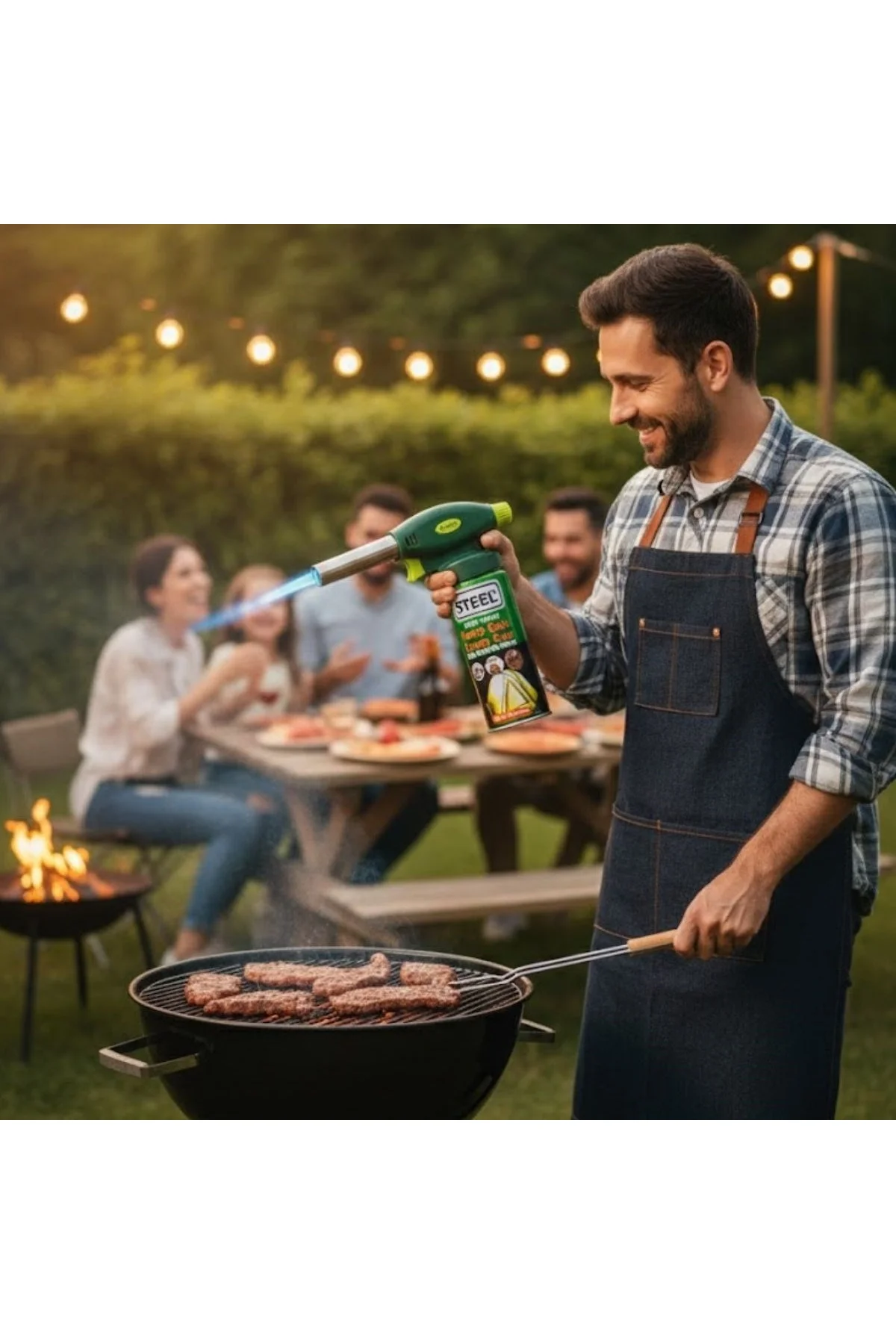 Outdoor Kamp, Piknik ve Tamir İşleri İçin Kamp Gazı Seti – Taşınabilir Pürmüz Alev Tabancası ve Yüks - Just Cheap Store Görsel 4