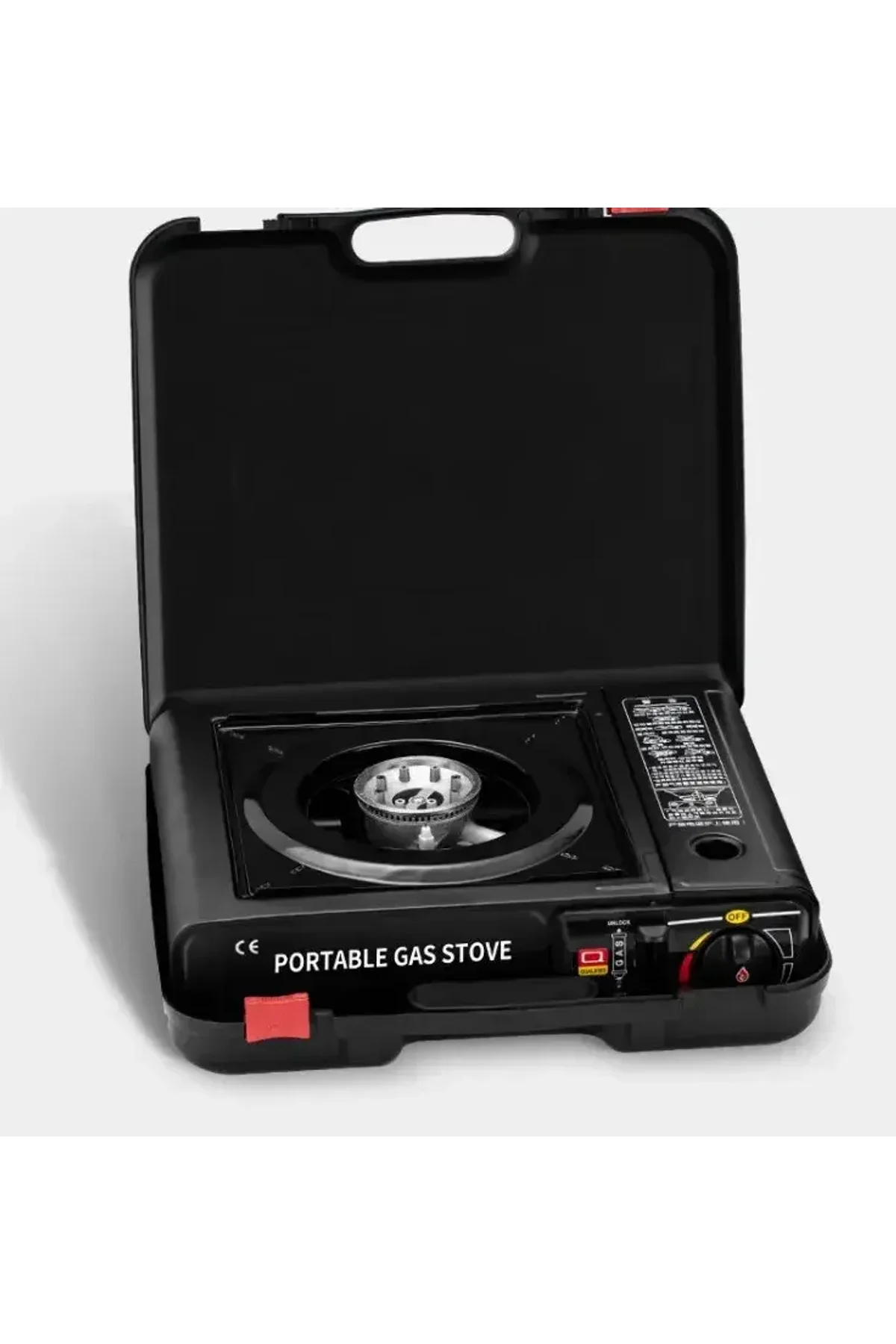 Tekli Portatif Ocak Gaz Stop Emniyetli (4741) - Just Cheap Store Görsel 4