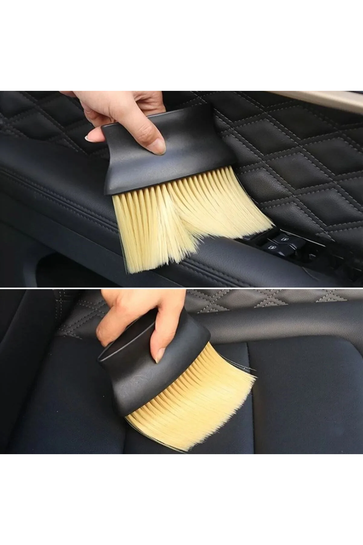 Yumuşak Kıllı ve Ergonomik Saplı Araç İçi Detaylı Toz Temizleme Fırçası (4741) - Just Cheap Store Görsel 2
