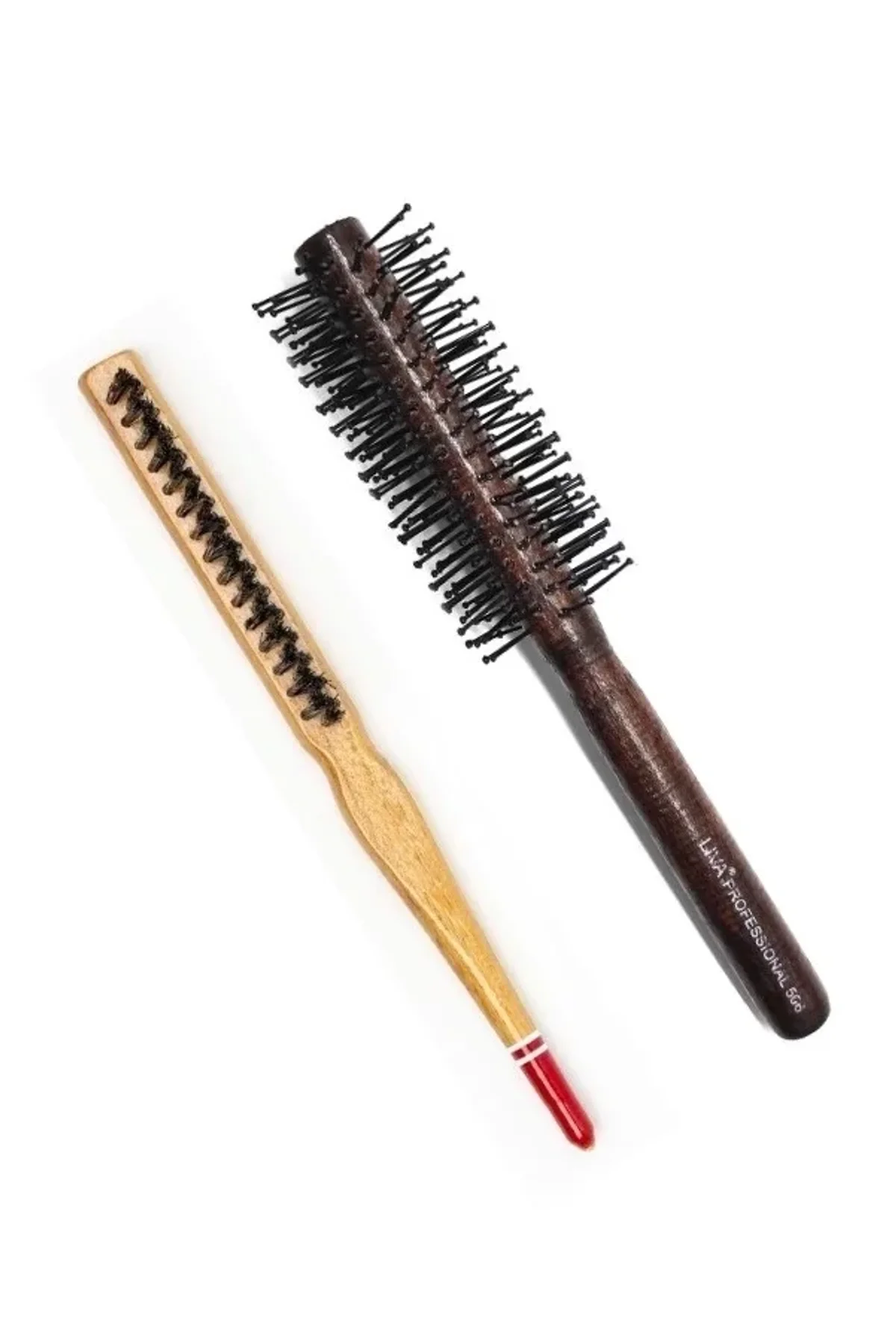 Liva 506&amp; 690 Profesyonel Yanmaz Set Topuz Saç Fırçası-2'li - Just Cheap Store Görsel 3