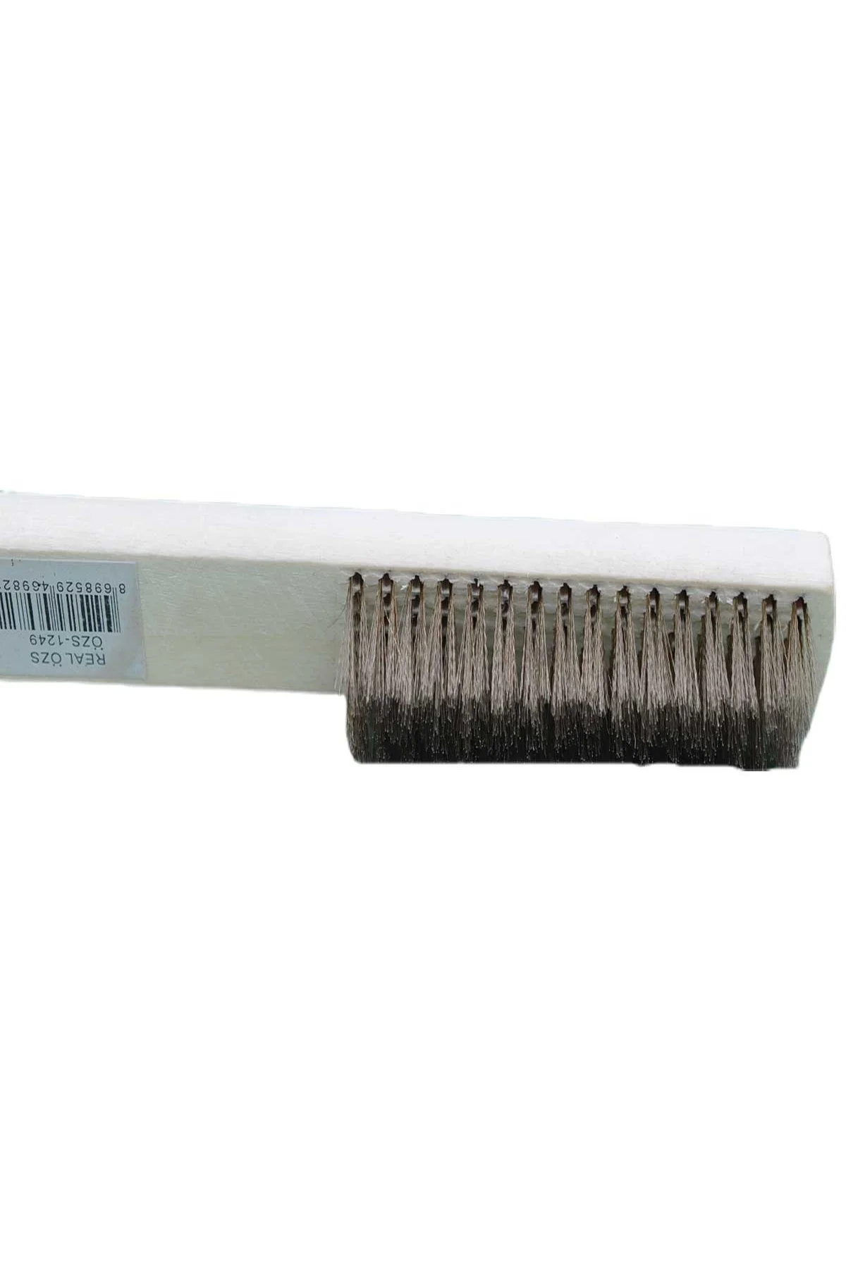 Metal Telli Fırça Ahşap Saplı Pas Kir Sökme Temizleme Fırçası (4741) - Just Cheap Store Görsel 3
