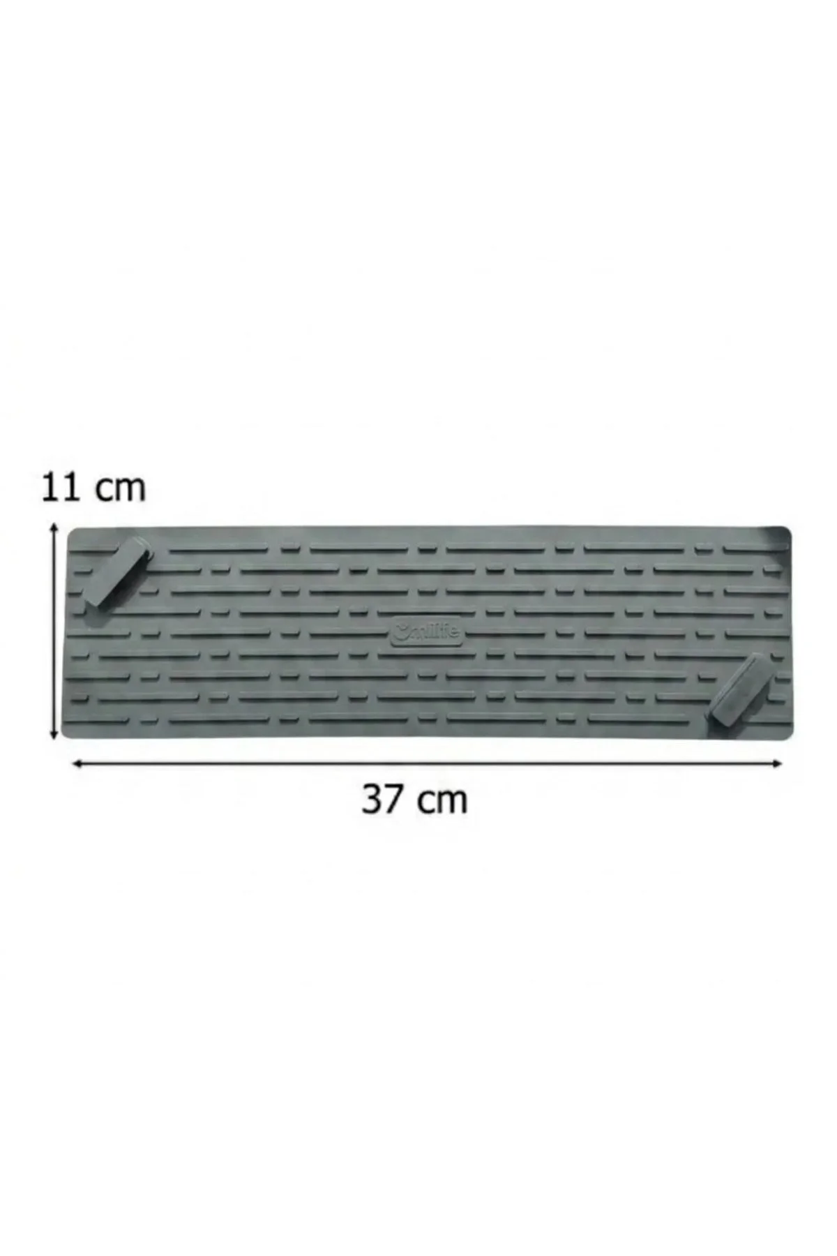 Gri Uzun Gider Kapağı Silikon Mat – Koku Önleyici ve Haşere Engelleyici Gider Koruyucu (4741) - Just Cheap Store Görsel 5