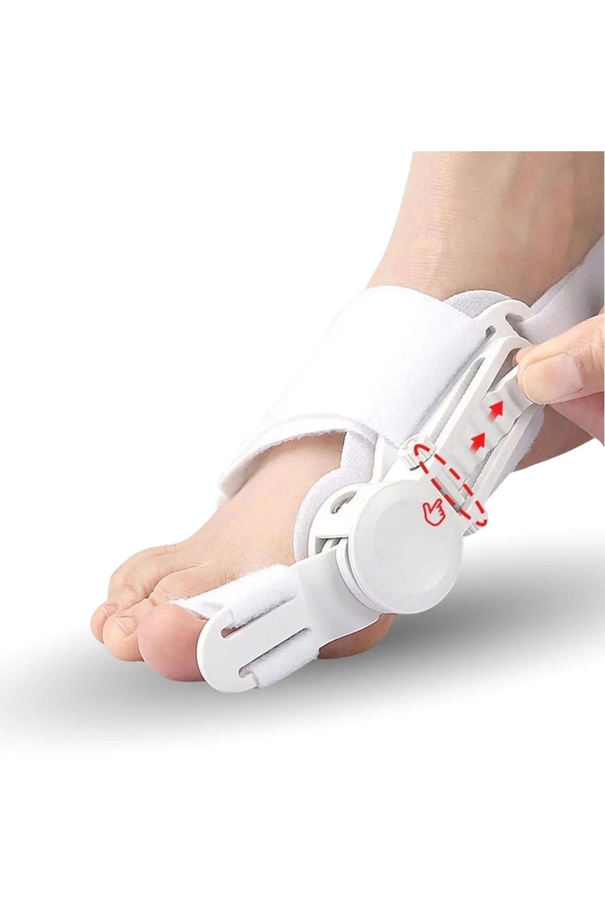Ayarlanabilir Ayak Baş Parmak Kemik Düzeltici – Halluks Valgus (Bunyon) Aparatı, Gece Gündüz Kullanı - Just Cheap Store Görsel 4