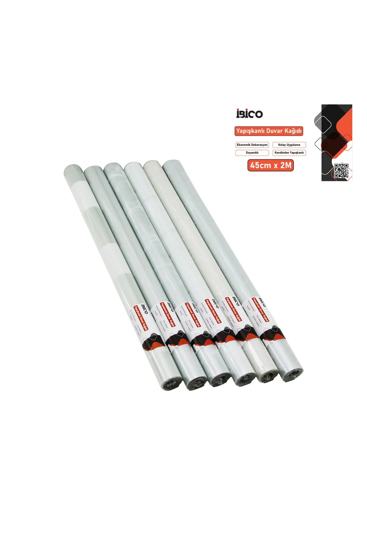 2MT X 45CM BUZ DESEN TEZGAH ÜSTÜ FOLYO STİCKER - DUVAR KAĞIT KENDİNDEN YAPIŞKANLI - EKO DEKORASYON