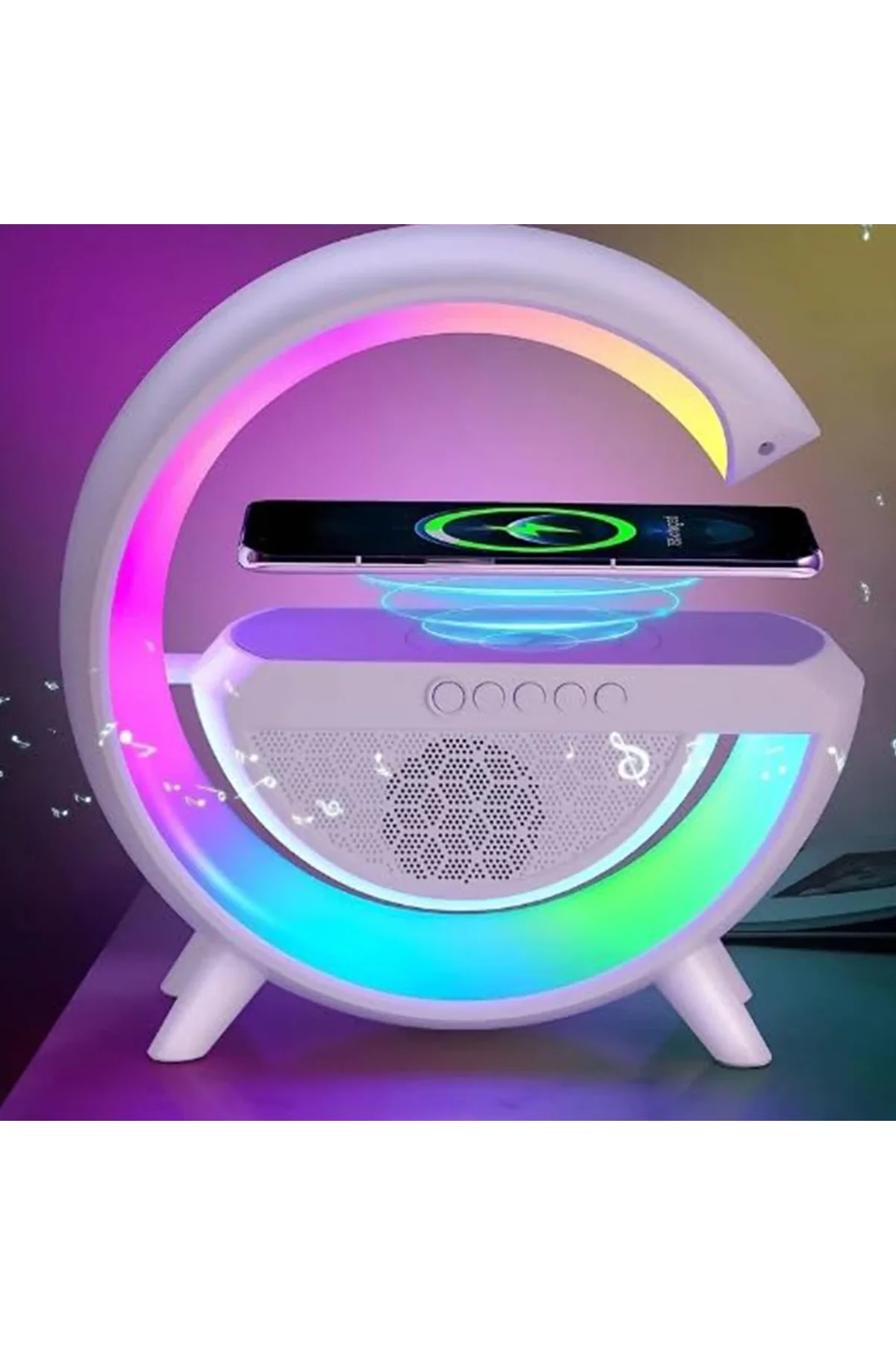 Magıcvoıce Bt2301 Kablosuz Şarjlı 7 Renkli Taşınabilir Hoparlör - Just Cheap Store Görsel 5