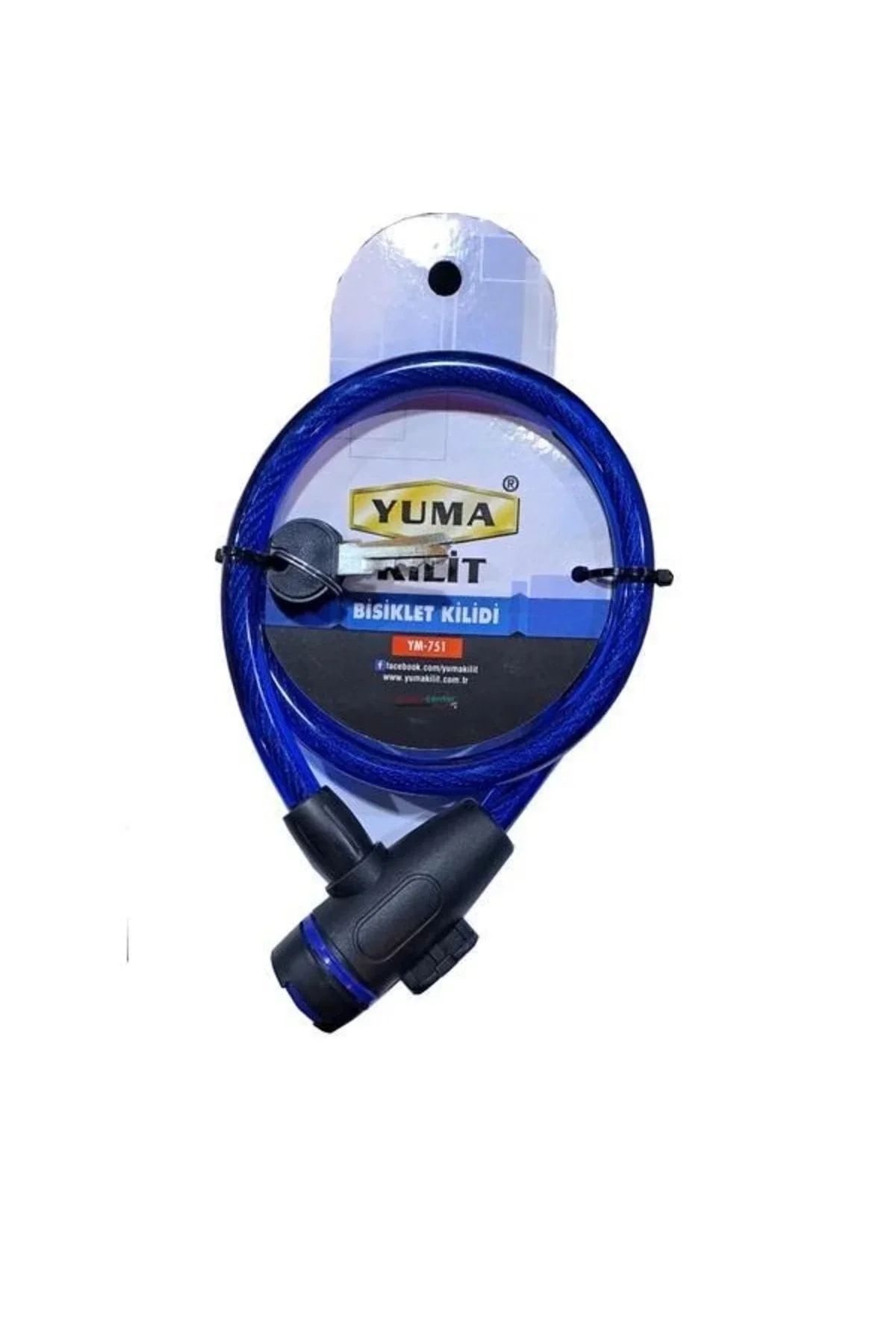 Yuma Ym-751 80 Cm 12 Mm Bisiklet Kilidi - Just Cheap Store Görsel 2