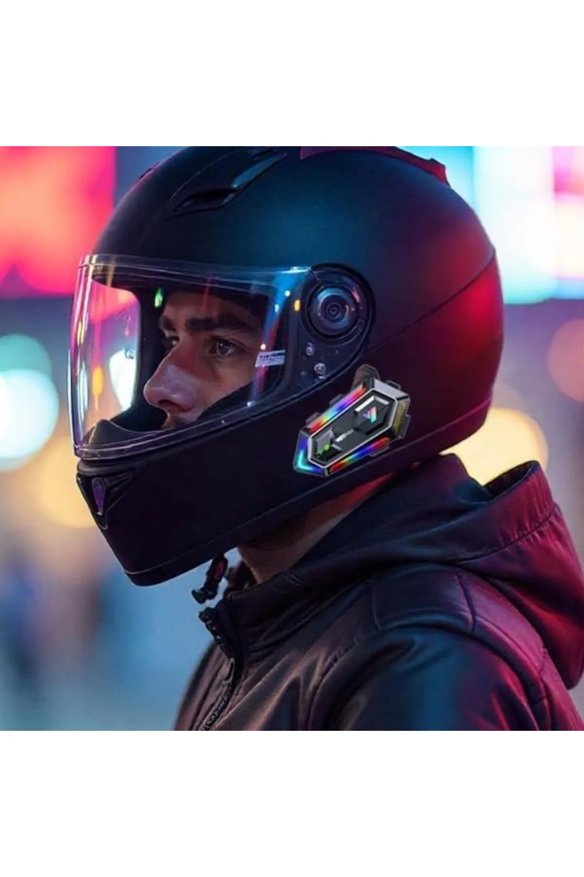 Y20 Motorsikletler İçin Kablosuz Bluetooth Kulaklıklı – Suya Dayanıklı, Uzun Ömürlü Batarya, Gürültü - Just Cheap Store Görsel 2
