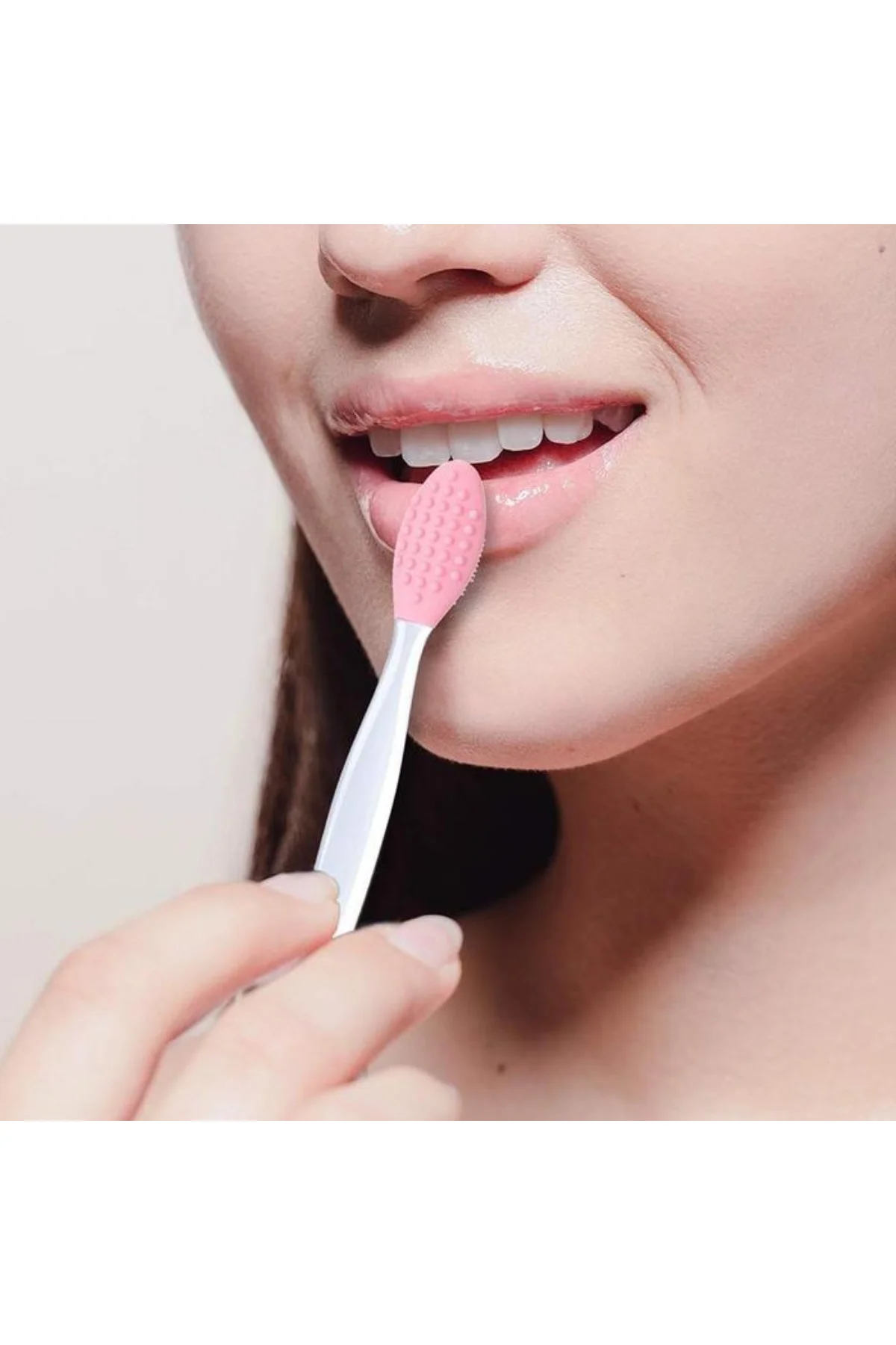 2 Adet Dudak Fırçası Peeling Etkili Gözenek Siyah Nokta Temizleyici Akne Giderici Çift Yönlü Fırça ( - Just Cheap Store Görsel 5