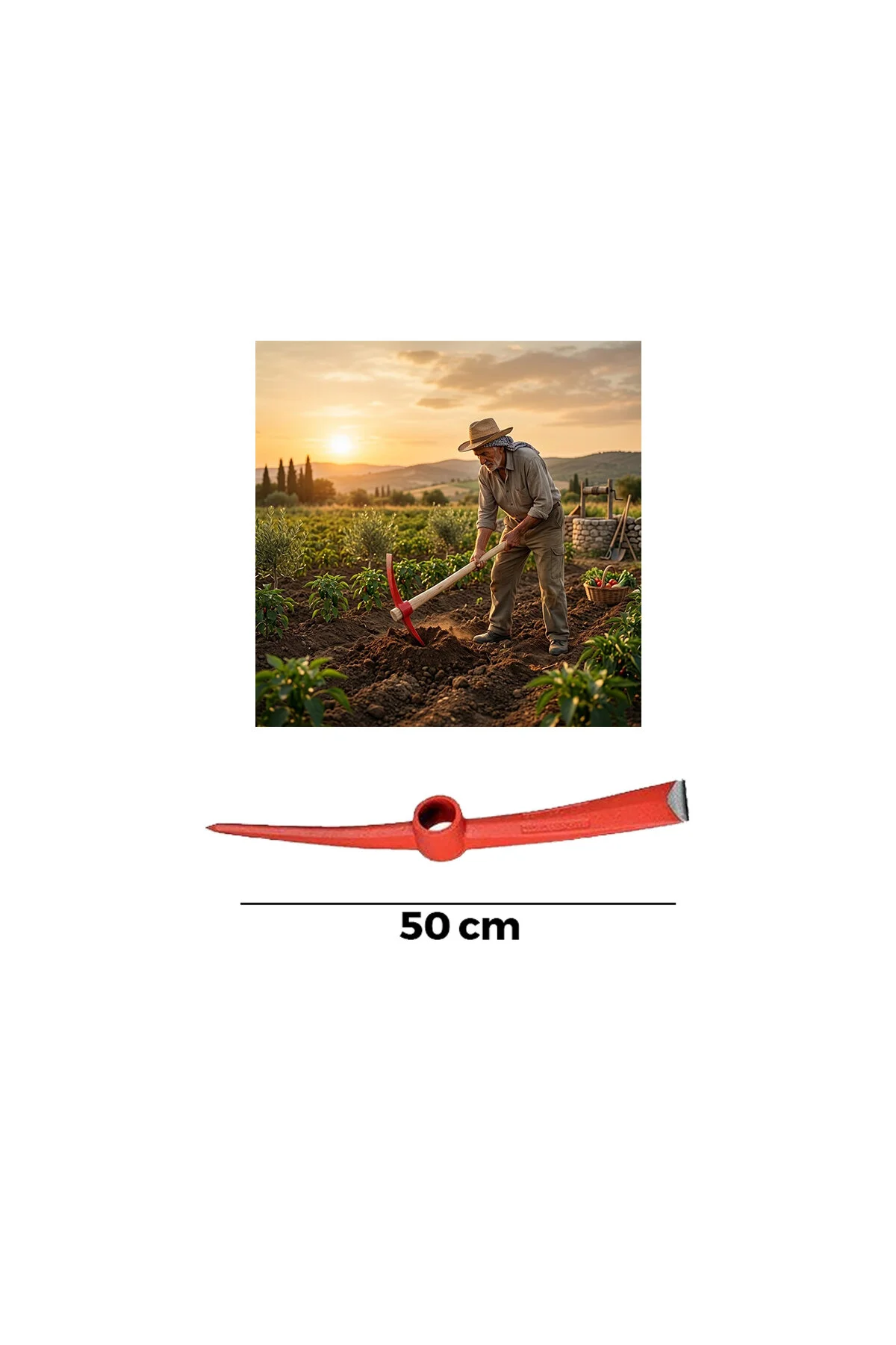 KAZMA ÇELİK 50CM (4741)