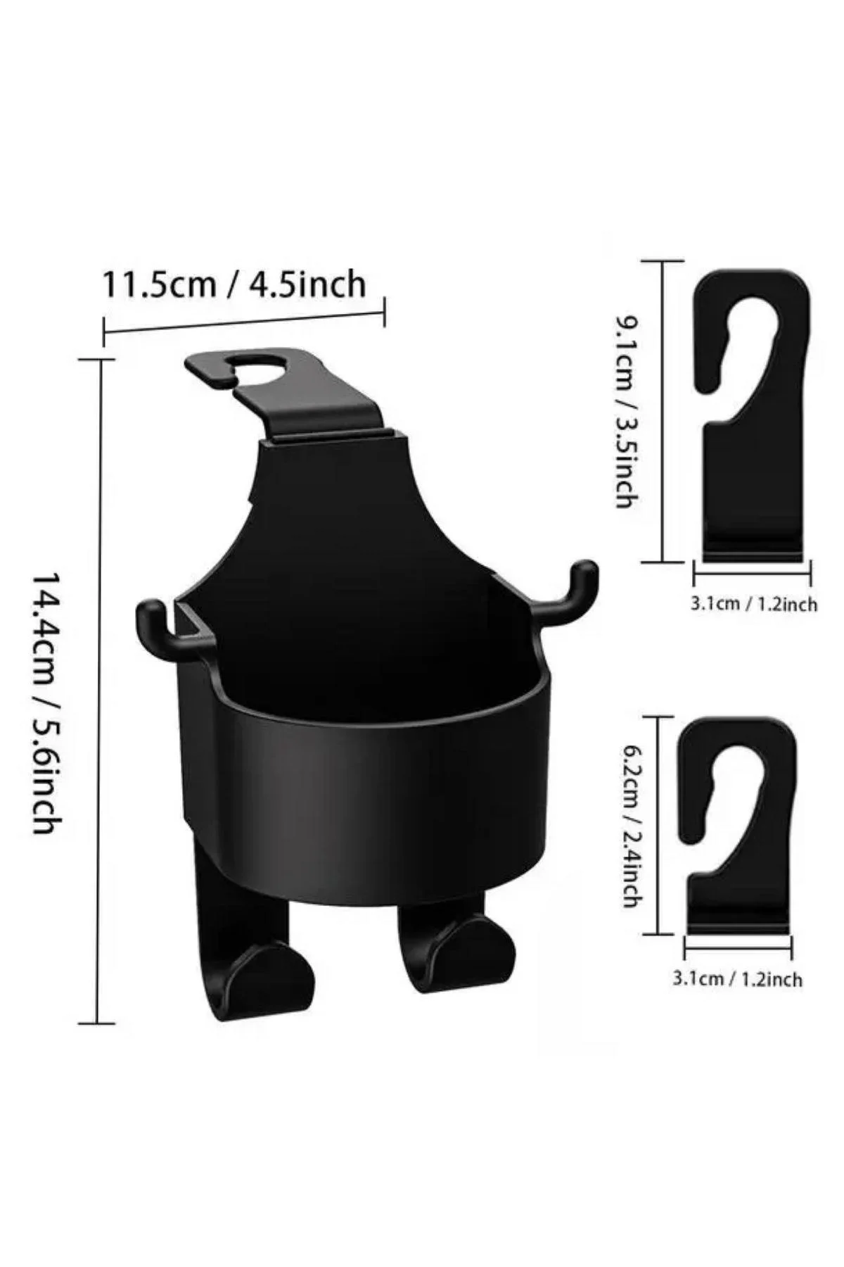 Koltuk Arkası Askılıklı Plastik Bardak,Çanta Telefon,Tabet Tutucu (4741) - Just Cheap Store Görsel 4