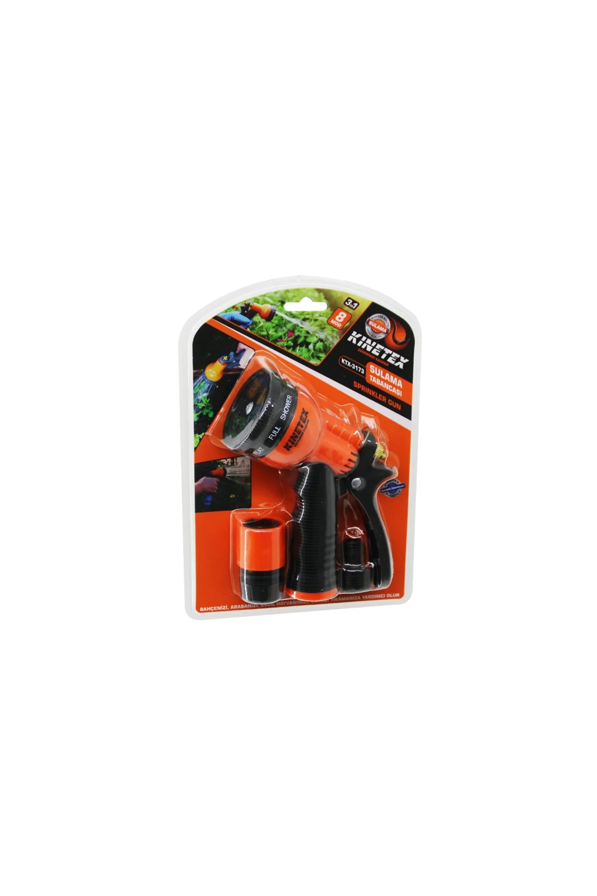 3IN1 - 8 MOD SULAMA TABANCASI SETİ 1 - TABANCA - 3 - BAĞLANTI APARATI (4741)