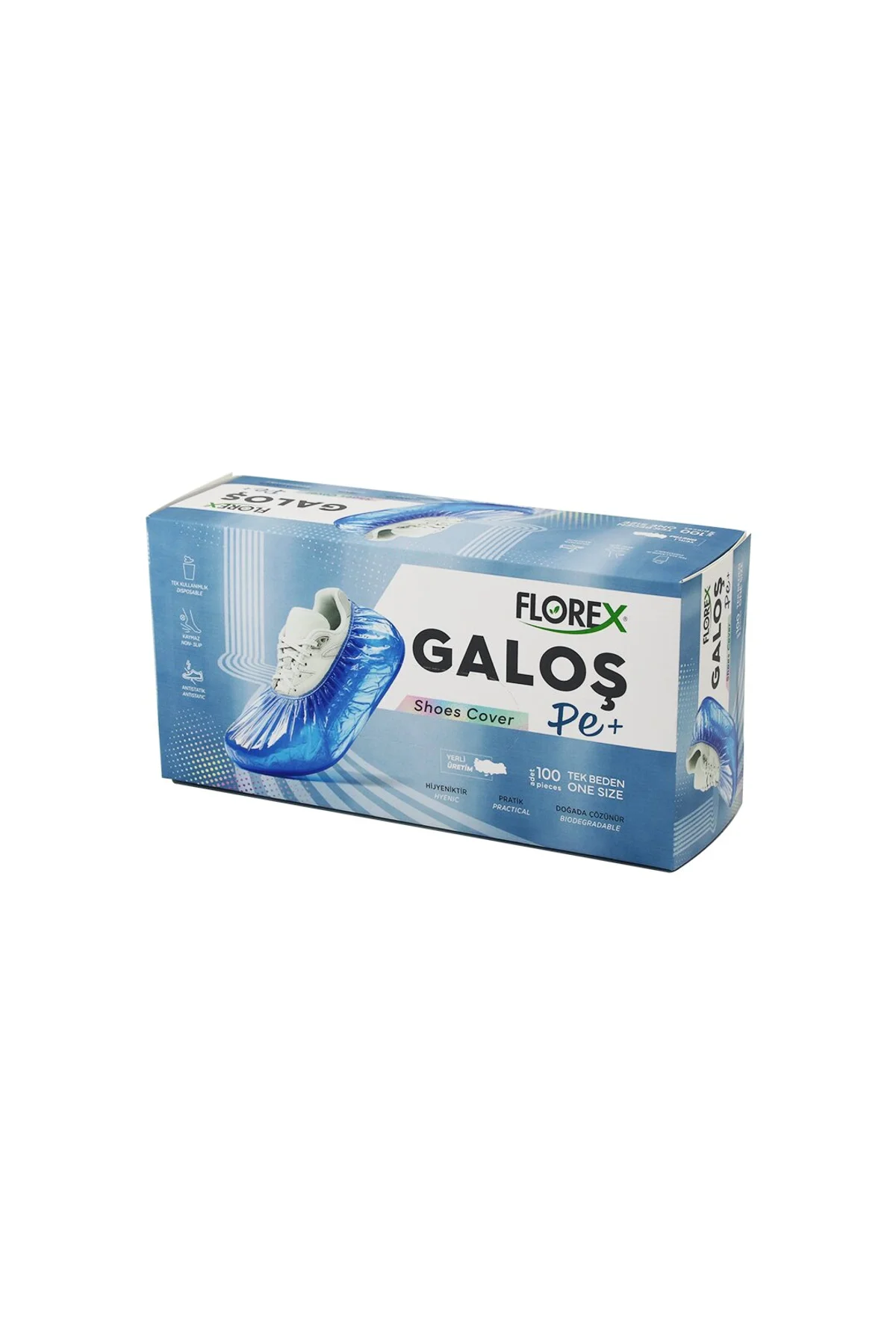 100PCS TEK KULLANIMLIK GALOŞ KUTULU PAKET (4741)