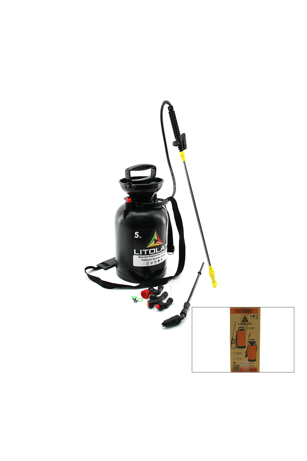 5LT MANUEL 2IN1 BAHÇE PÜSKÜRTME - KÖPÜK İLAÇ POMPA (4741) - Just Cheap Store Görsel 2