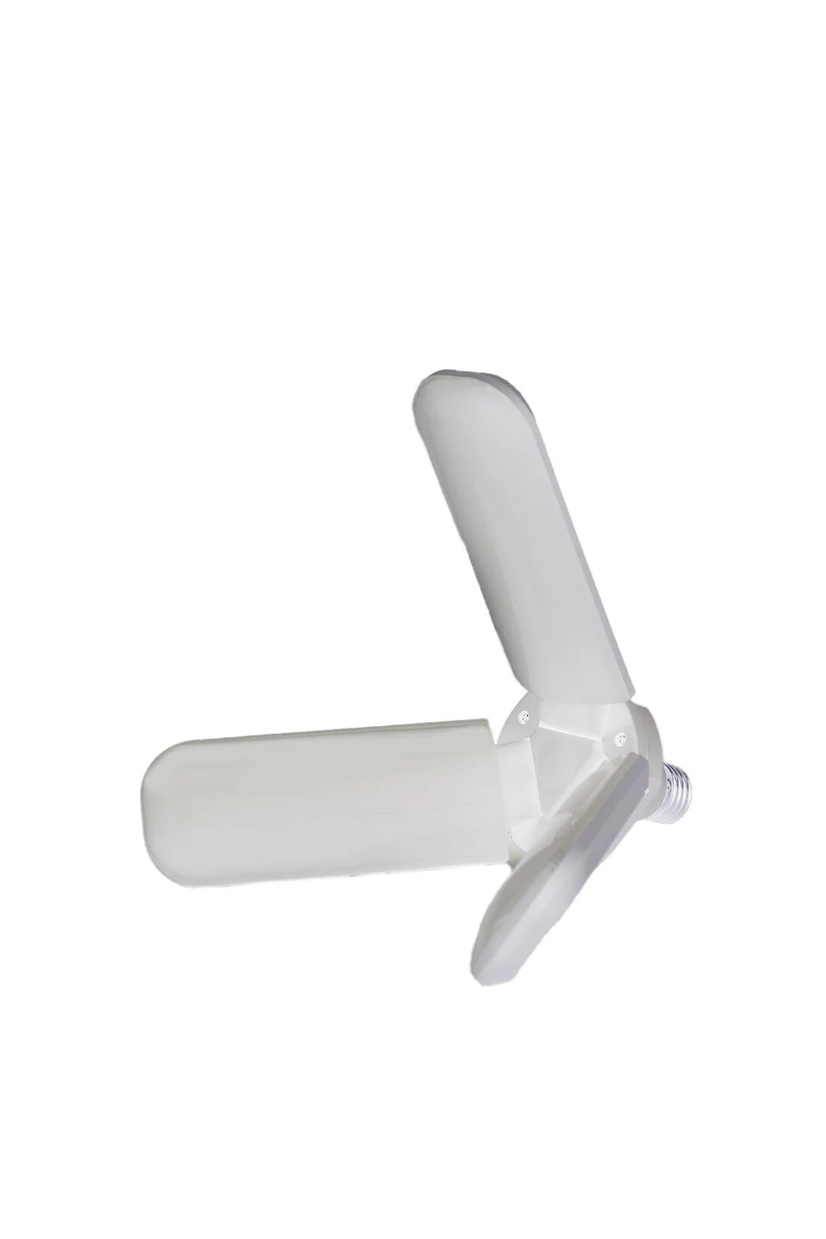 3 KOLLU PERVANE MODELİ BEYAZ LED LAMBA AMPUL 24W - E27 (4741) - Just Cheap Store Görsel 2