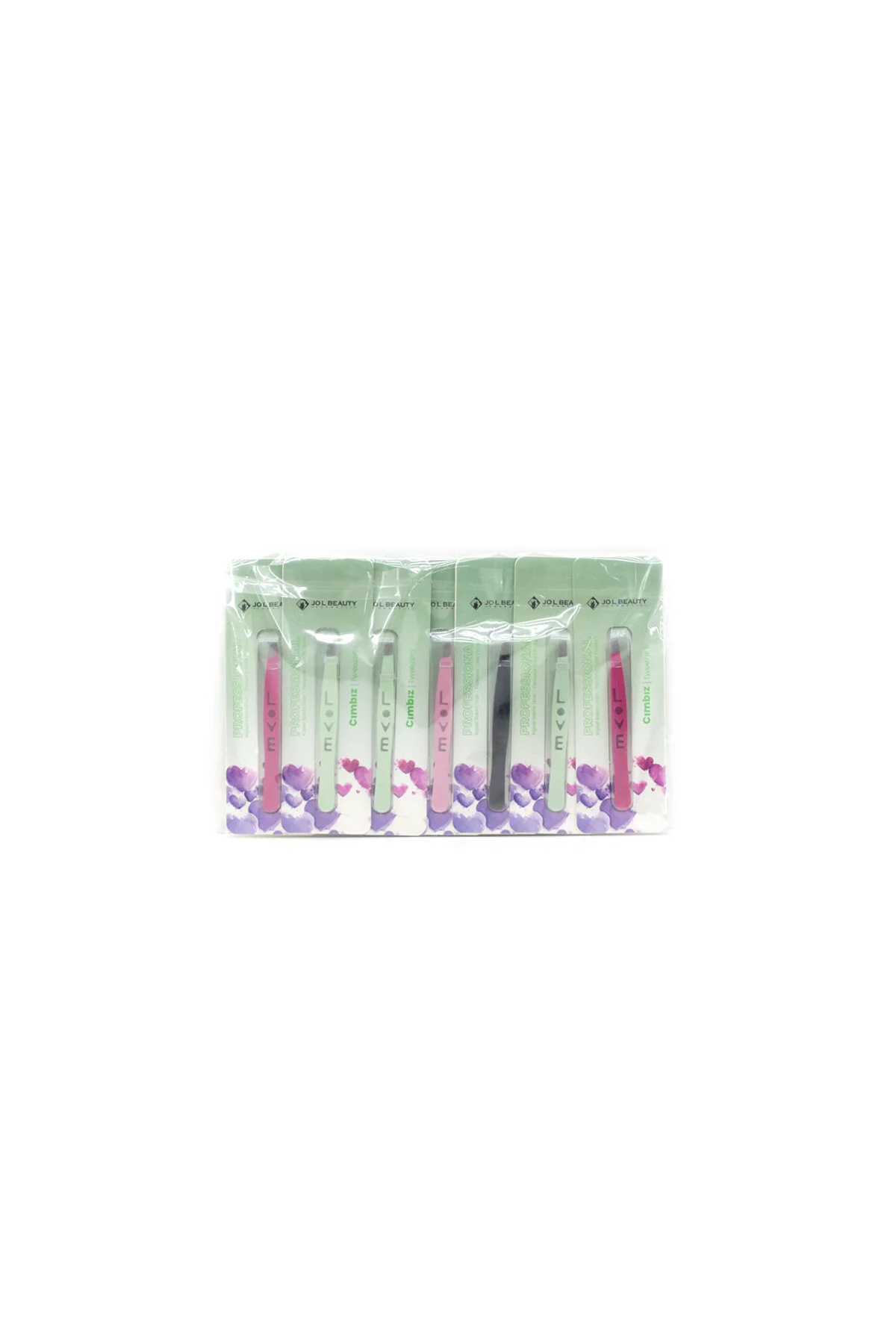 12 ADET LOVE CIMBIZ RENKLİ (4741) - Just Cheap Store Görsel 3