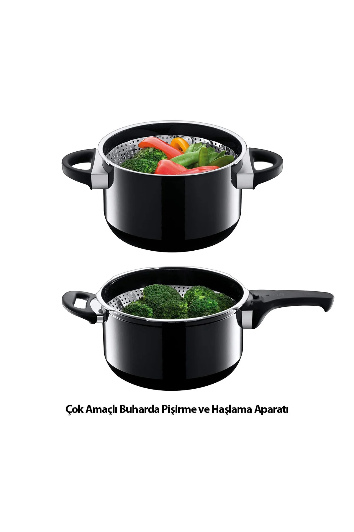 METAL BUHARDA SEBZE PİŞİRİCİ SEPET - HAŞLAMA APARATI (4741) - Just Cheap Store Görsel 3