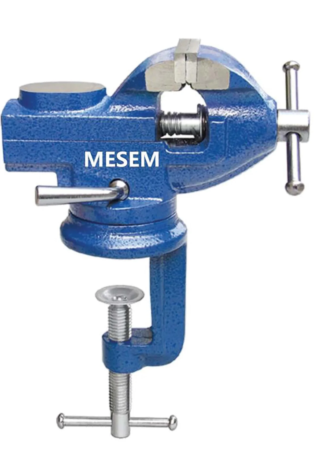 Dönerli Tezgah Ve Masa Mengene Mini 60 Mm