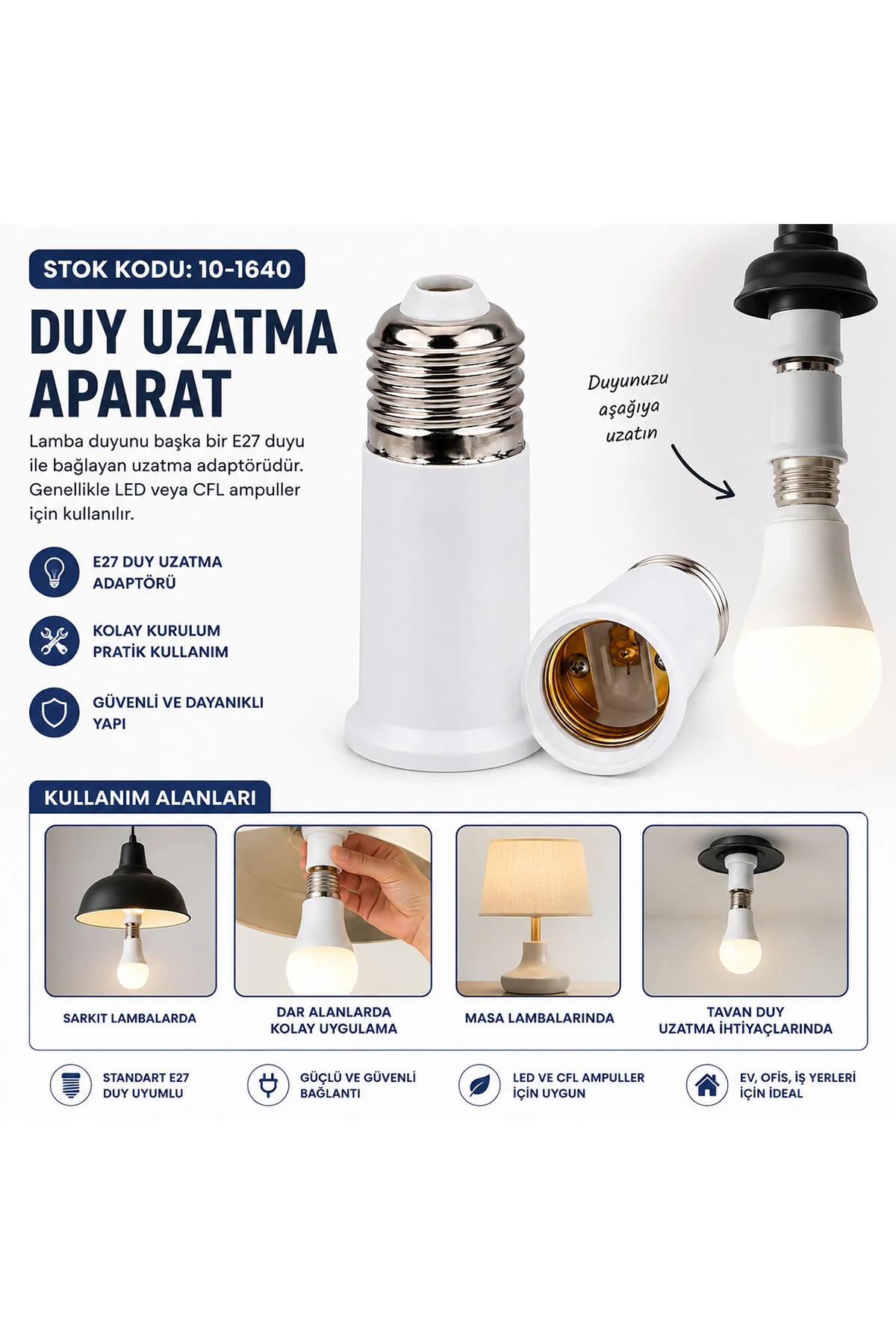 10 ADET DUY UZATMA APARATI (4741) - Just Cheap Store Görsel 2