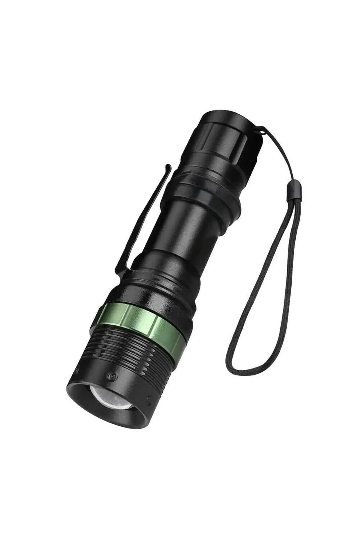 Black Wt-037-şarjlı Zoomlu Acil Durum Feneri - Just Cheap Store Görsel 3