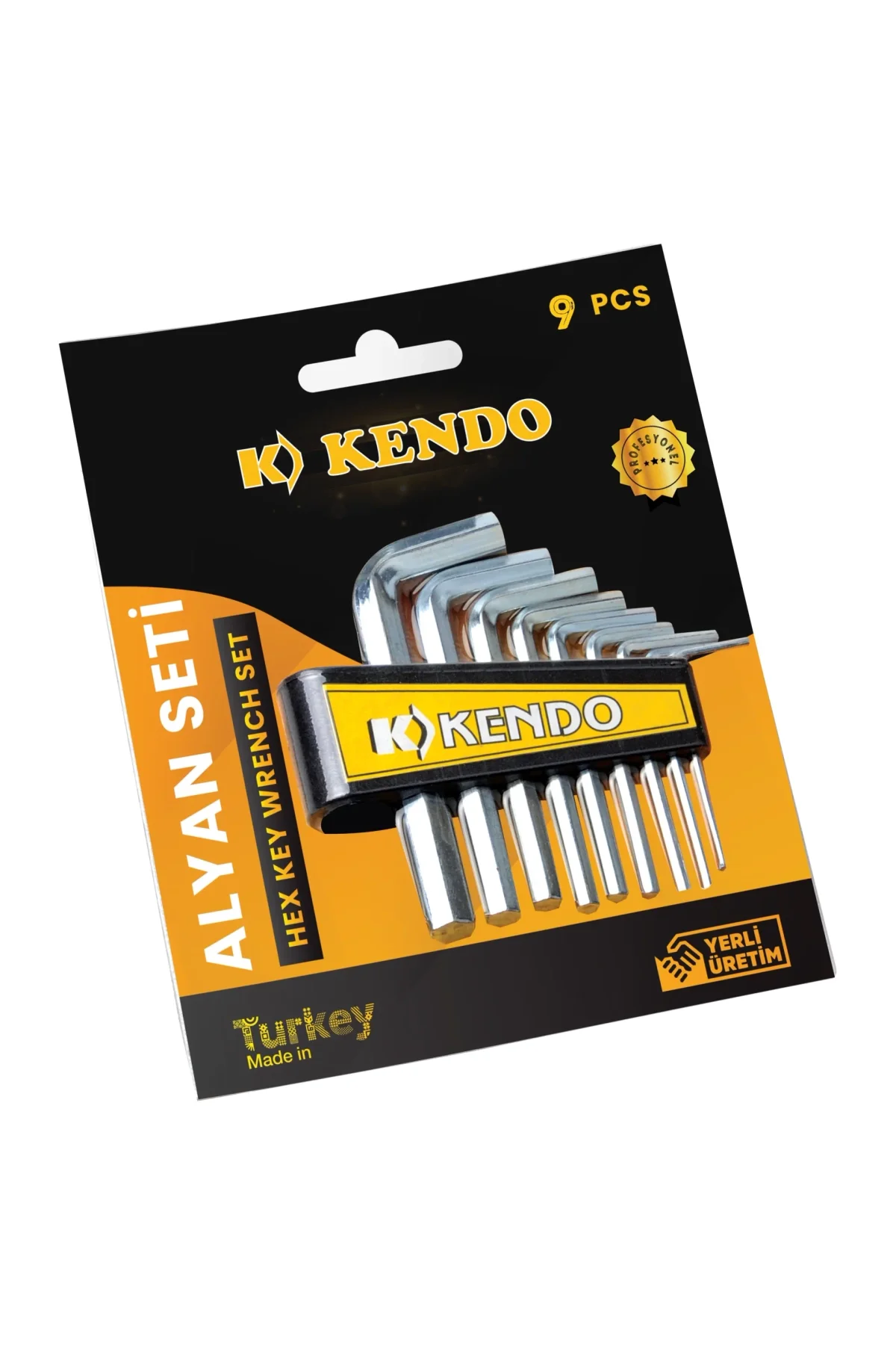 Kendo Allen Anahtar Seti Alyan Anahtar 9 Parça - Just Cheap Store Görsel 2