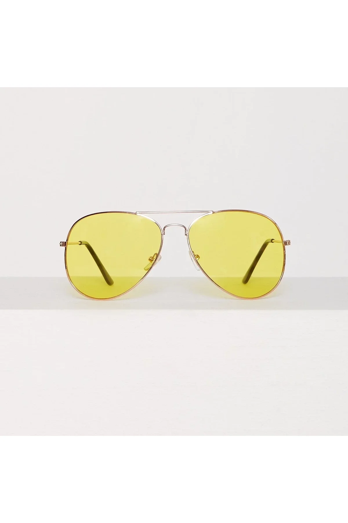 Unisex Gold Metal Çerçeveli Damla Gözlük (kutulu) - Just Cheap Store Görsel 4