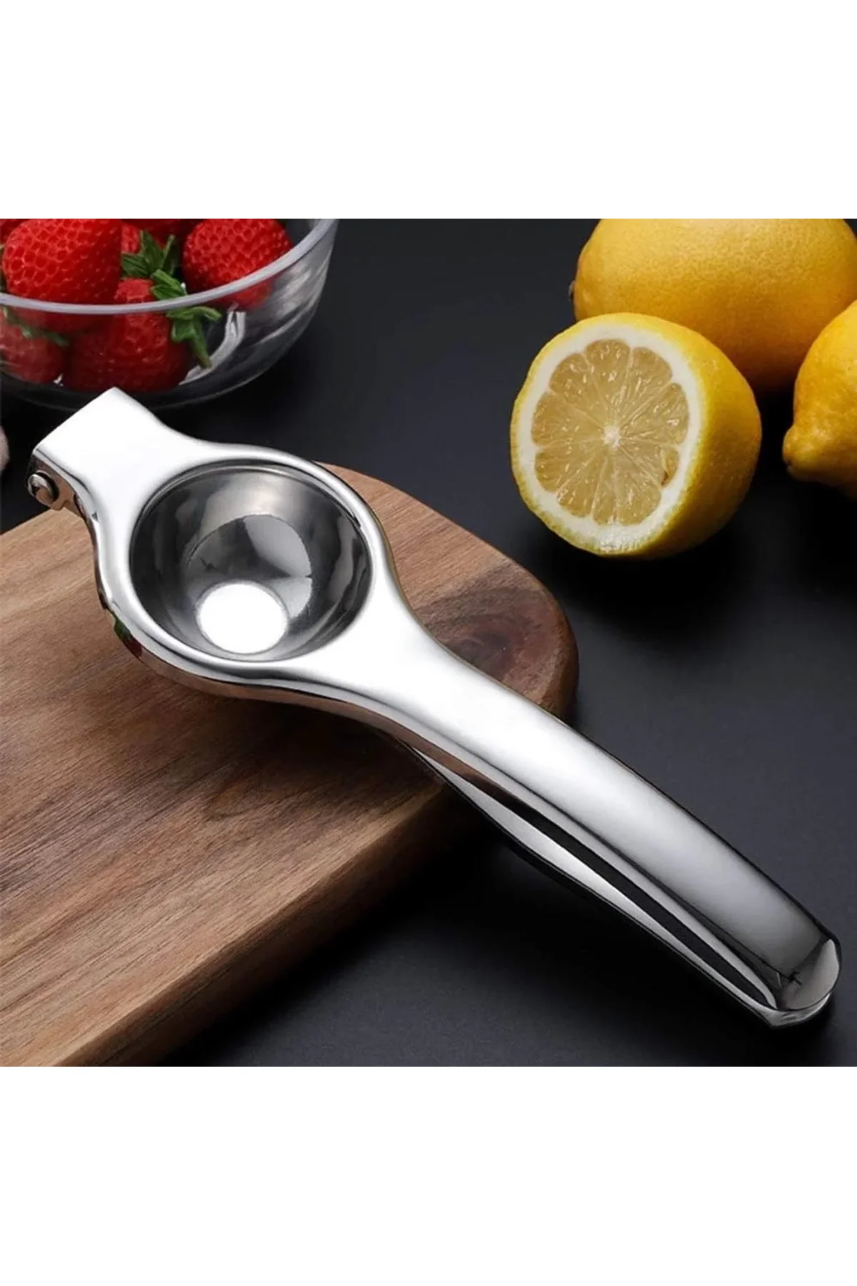 Paslanmaz Çelik Limon Sıkacağı - Just Cheap Store Görsel 2