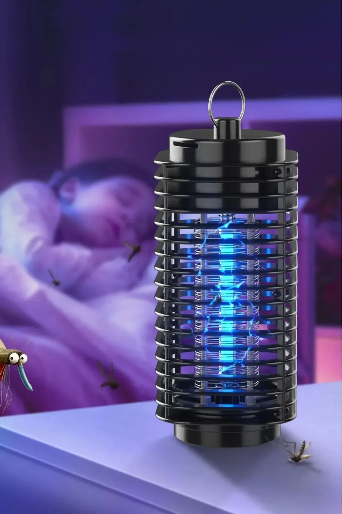 Kimyasal Ve Koku İçermeyen Uv Tuzaklı Elektrikli Sinek Öldürücü Sivrisinek Yakalayıcı - Just Cheap Store Görsel 3