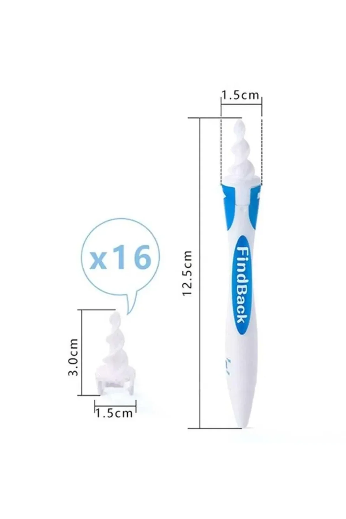 Find Back Pratik Kulak Temizleme Aparatı Silikon Kit Ear Claning - Just Cheap Store Görsel 5