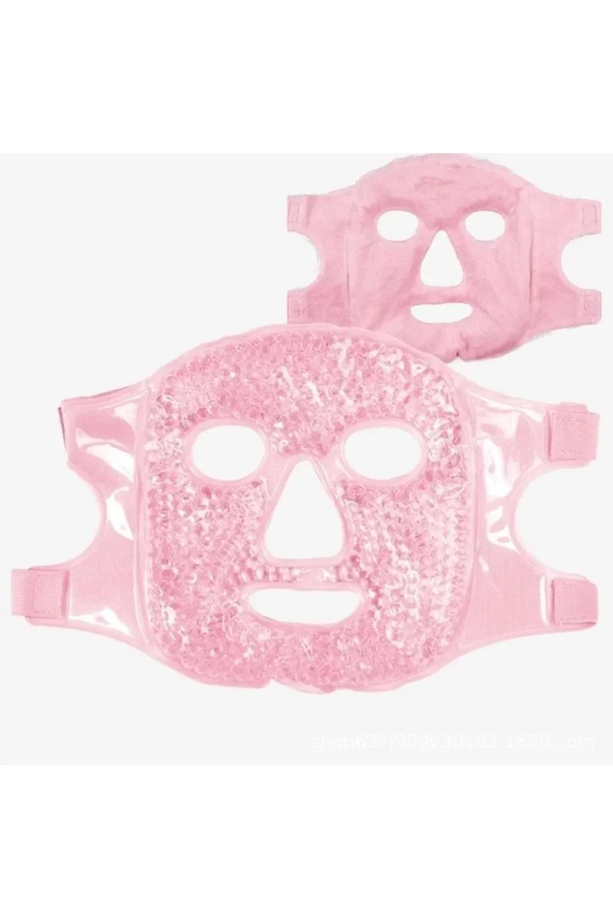 Terapi Jel Yüz Maskesi Soğuk Ve Sıcak Boncuklu Ayarlanabilir Maske (pembe) - Just Cheap Store Görsel 4