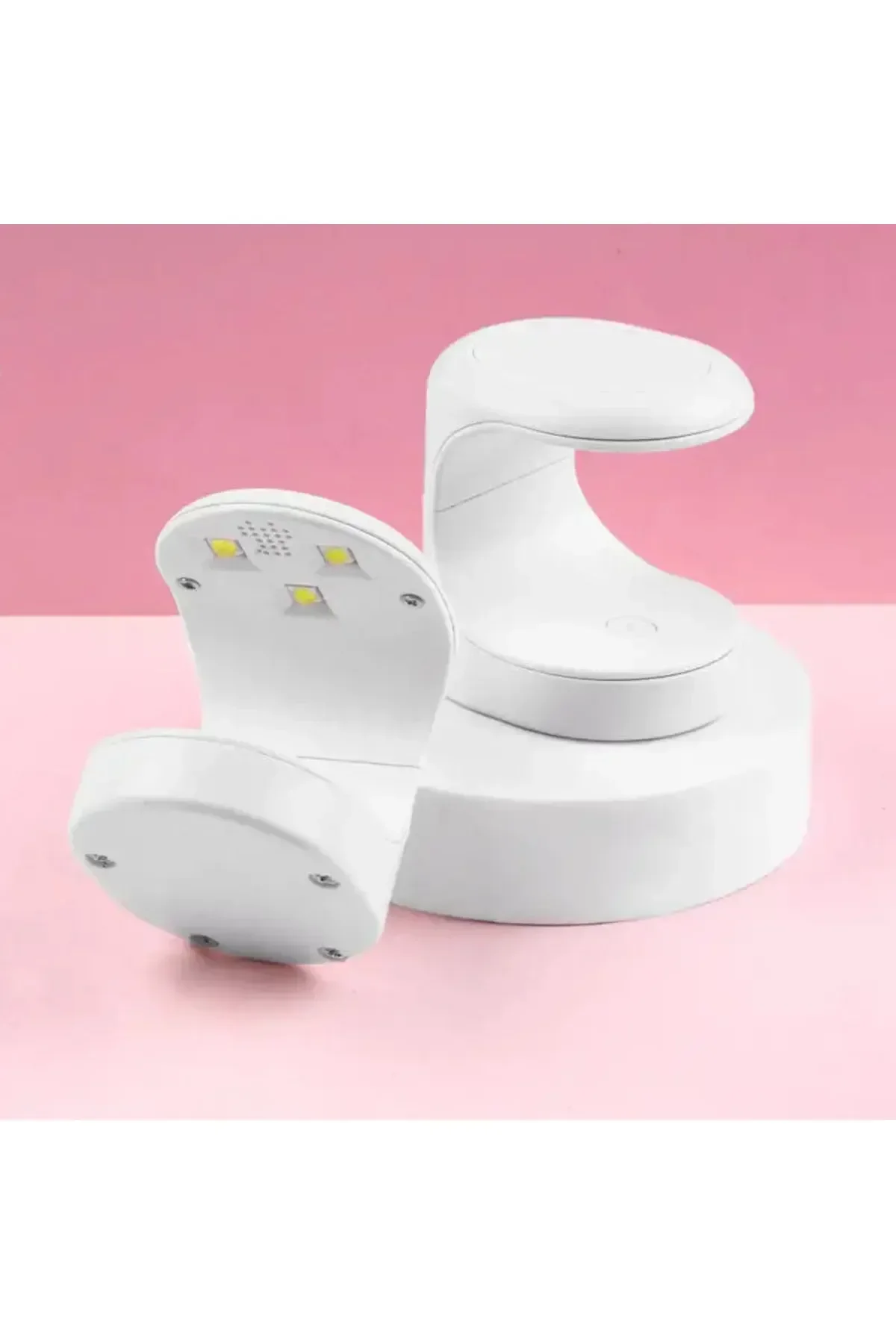 Mini Uv Led Işık Oje Tırnak Kurutucu Tasarımlı Express Protez Tırnak Kiti Kurutma Cilası - Just Cheap Store Görsel 4