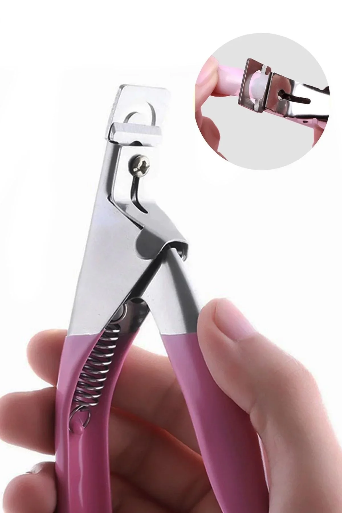 Takma Tırnak Protez Tırnak Pens Kesici Ayarlayıcı Giyotin - Just Cheap Store Görsel 3