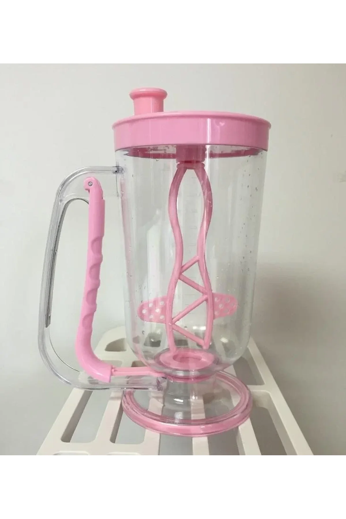 Pratik Ölçekli Kolay Pankek Kek Krep Akıtma Yapma Makinesi Karıştırıcı - Just Cheap Store Görsel 3