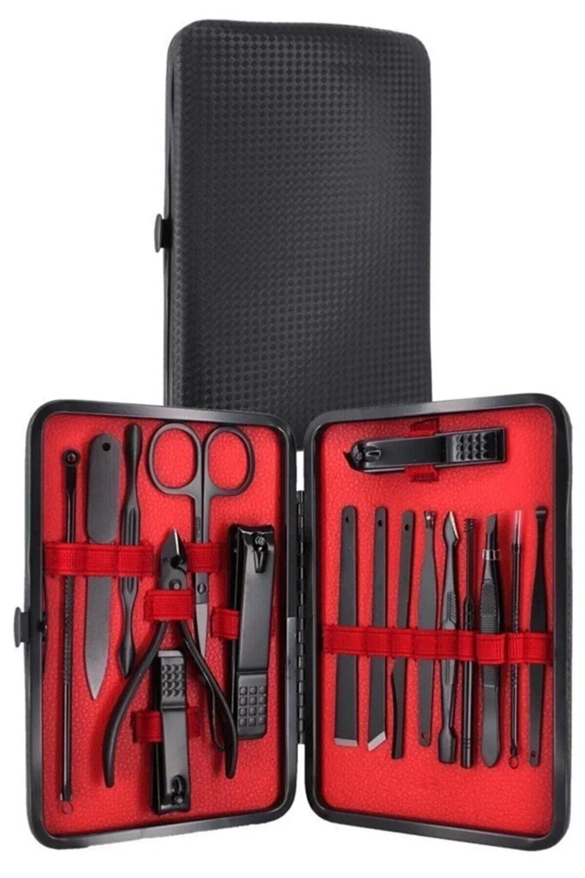 Deri Çantalı 17 Parça Manikür Çelik Set - Just Cheap Store Görsel 3