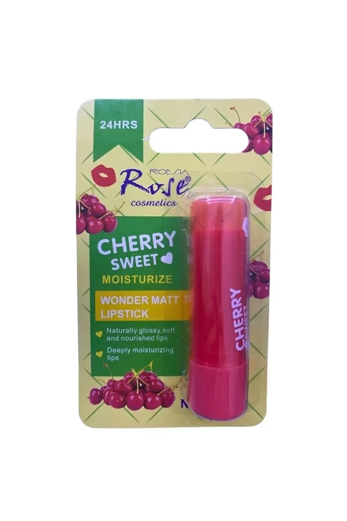 Yoğun Etkili Dudak Koruyucu Nemlendirici Balm Kiraz Çilek Çikolata (3lü Set) - Just Cheap Store Görsel 4