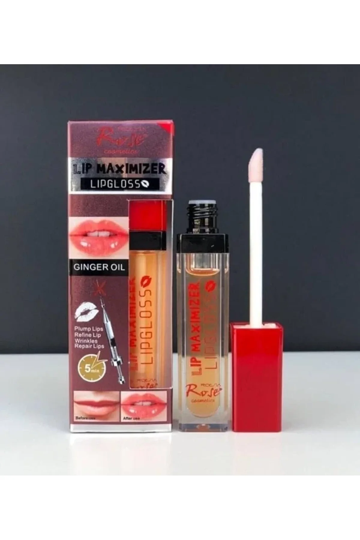 Rose Cosmetics Dudak Dolgunlaştırıcı Doğal Görünüm Dudak Parlatıcısı - Just Cheap Store Görsel 3
