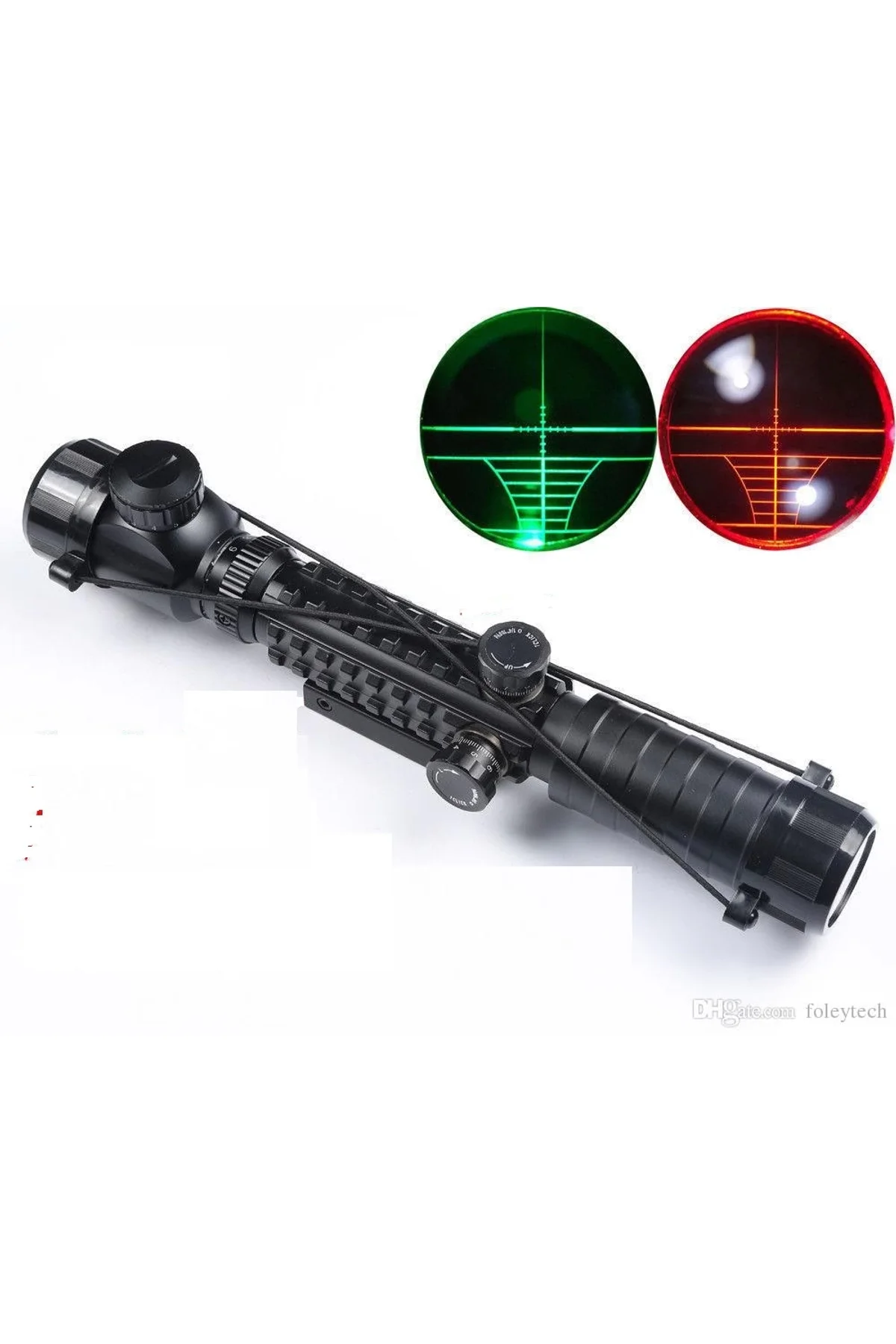 3-9x32 Eg Zoomlu Av Tüfeği Dürbünü Çift Işık Kaynaklı